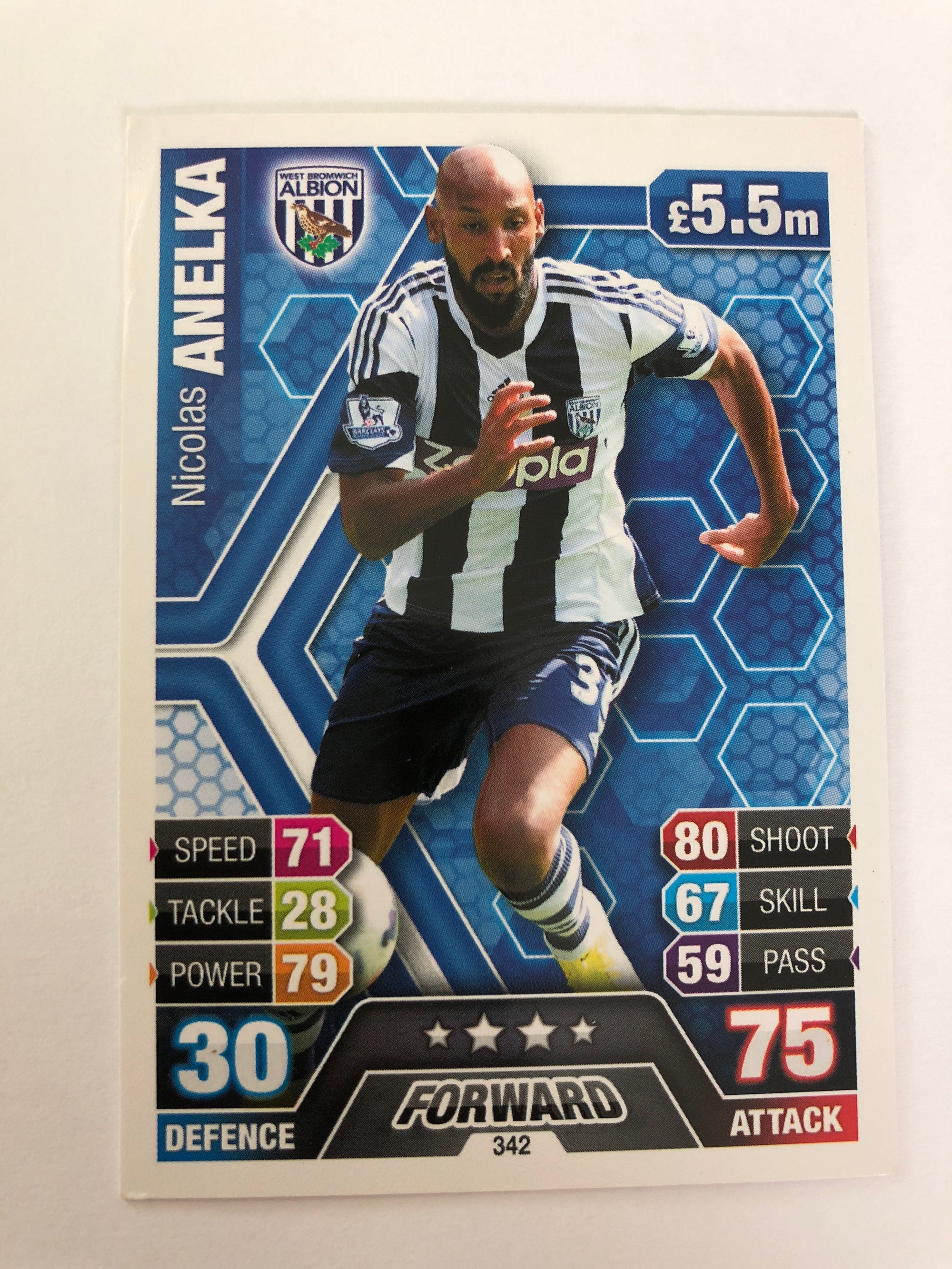 342. NICOLAS ANELKA - WEST BROMWICH ALBION