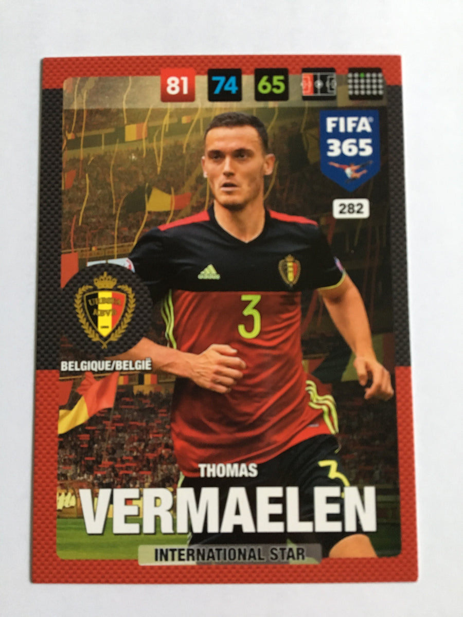 282. THOMAS VERMAELEN - BELGIQUE/BELGIË - INTERNATIONAL STAR