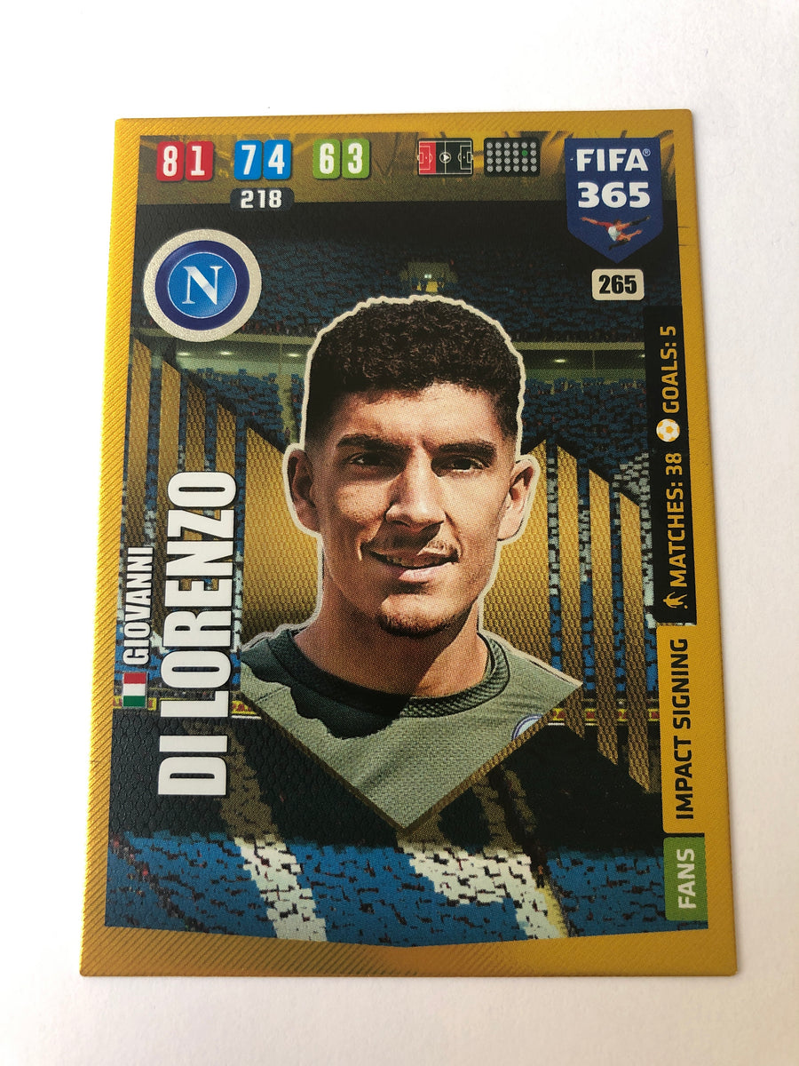 265. GIOVANNI DI LORENZO - NAPOLI - FANS IMPACT SIGNING