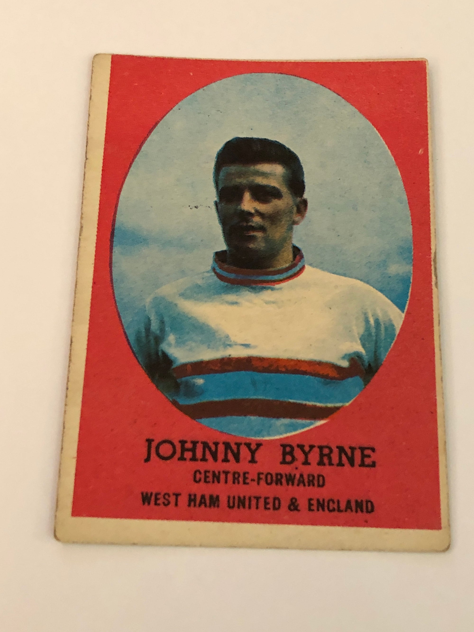 078. JOHNNY BYRNE - WEST HAN UNITED