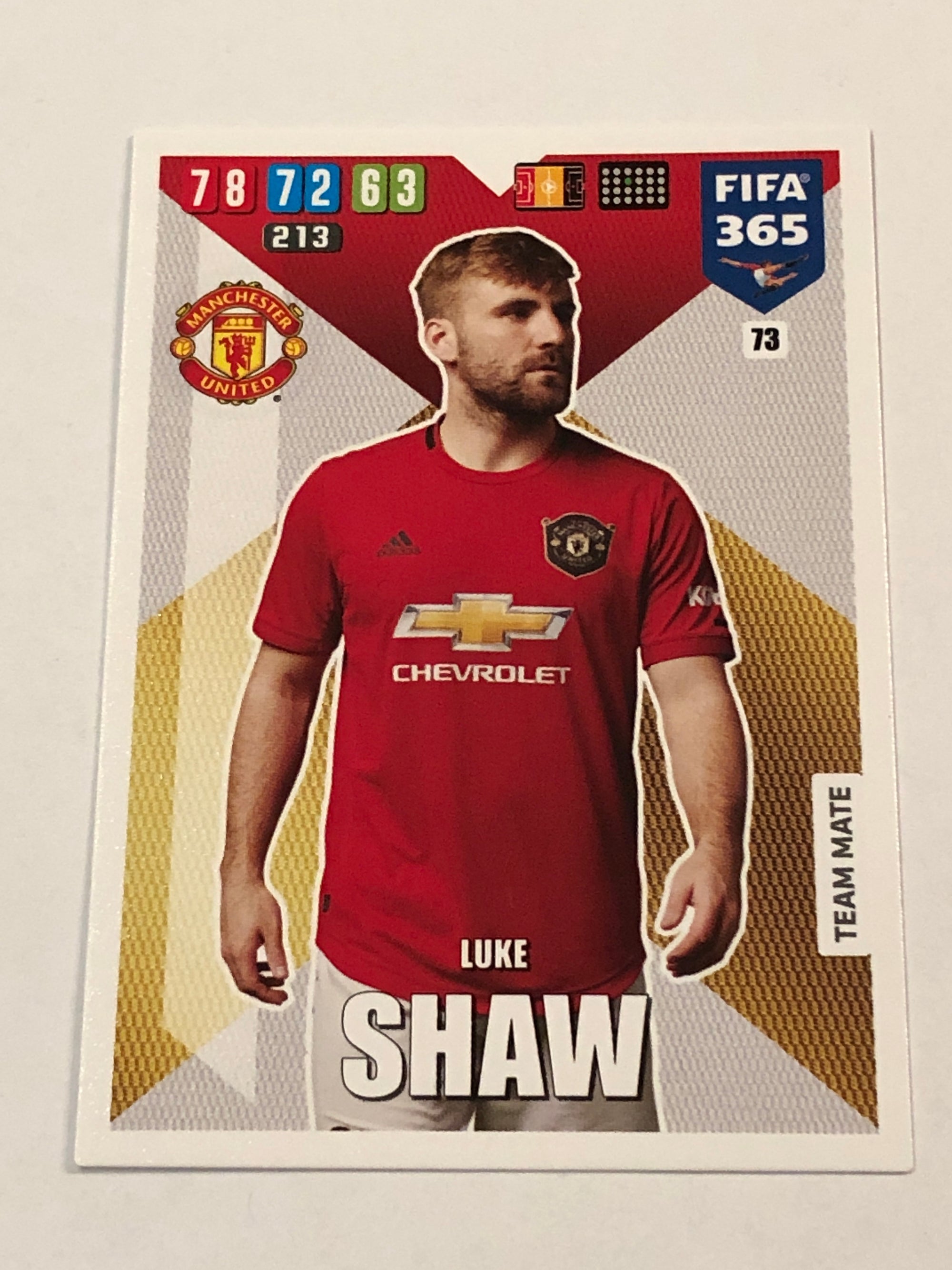 073. LUKE SHAW - MANCHESTER UNITED - TEAM MATE