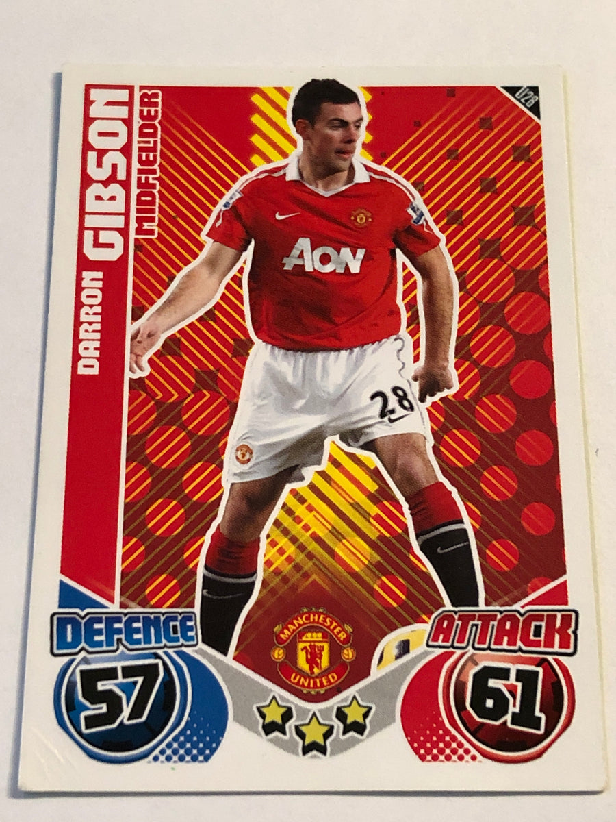 U28. DARRON GIBSON - MANCHESTER UNITED