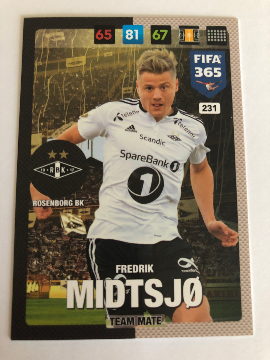231. FREDRIK MIDTSJØ - ROSENBORG BK - TEAM MATE