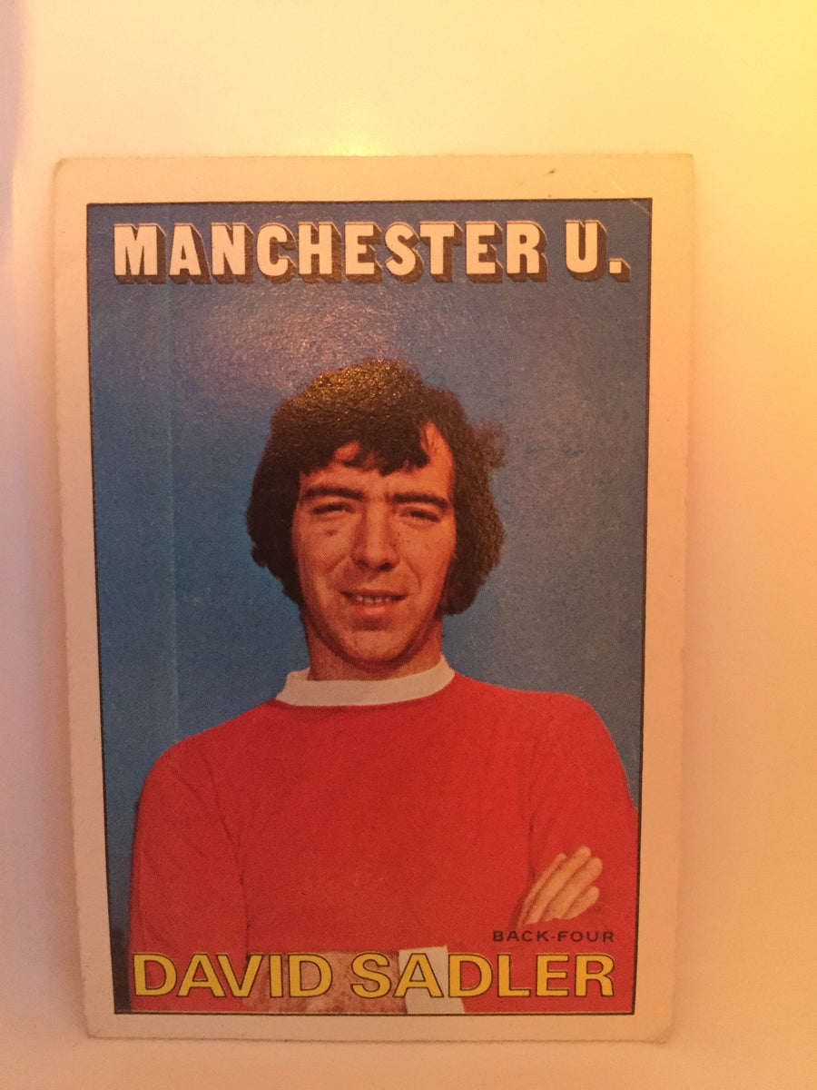 082. DAVID SADLER - MANCHESTER UNITED