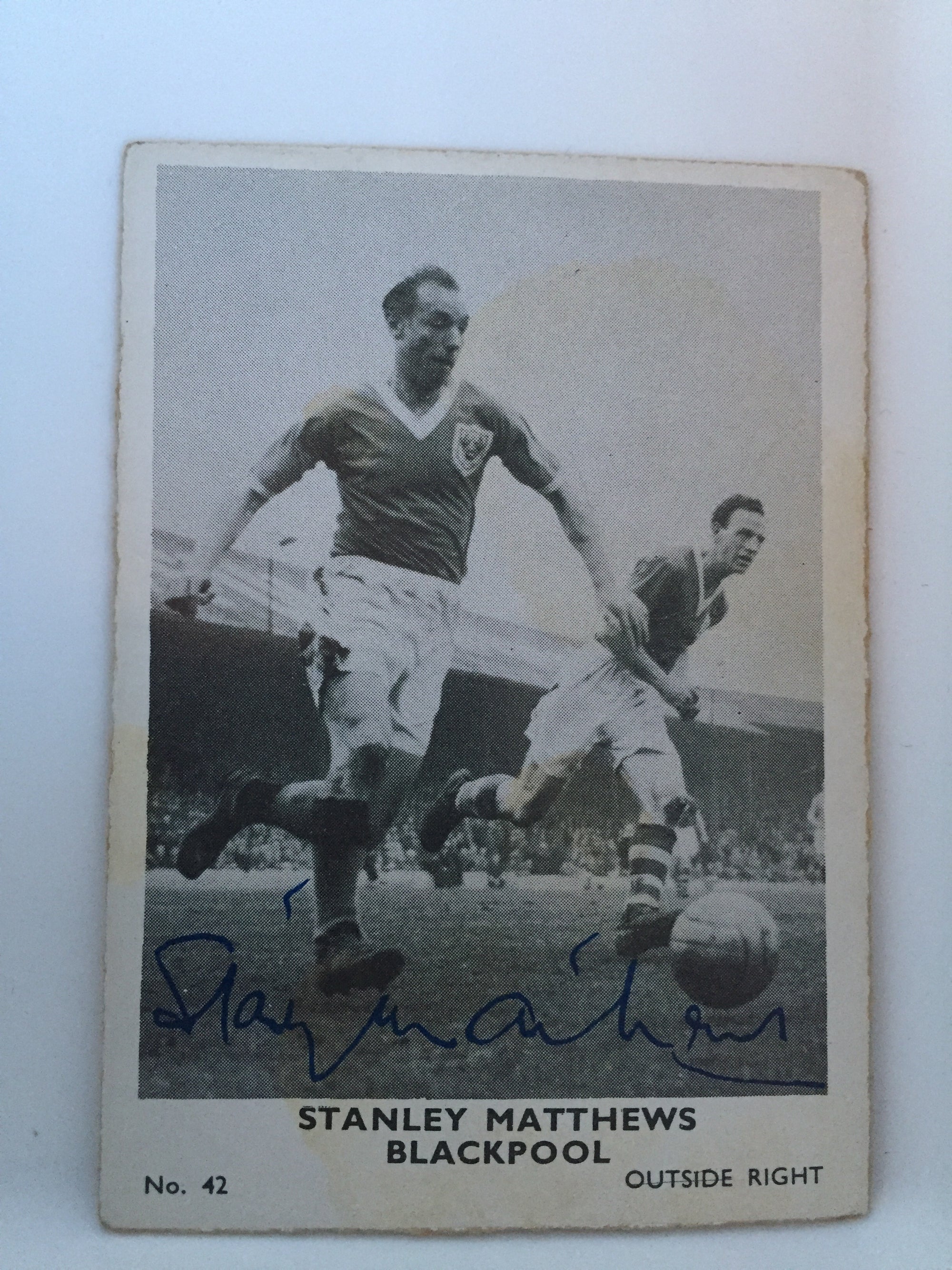 042. STANLEY MATTHEWS - BLACKPOOL