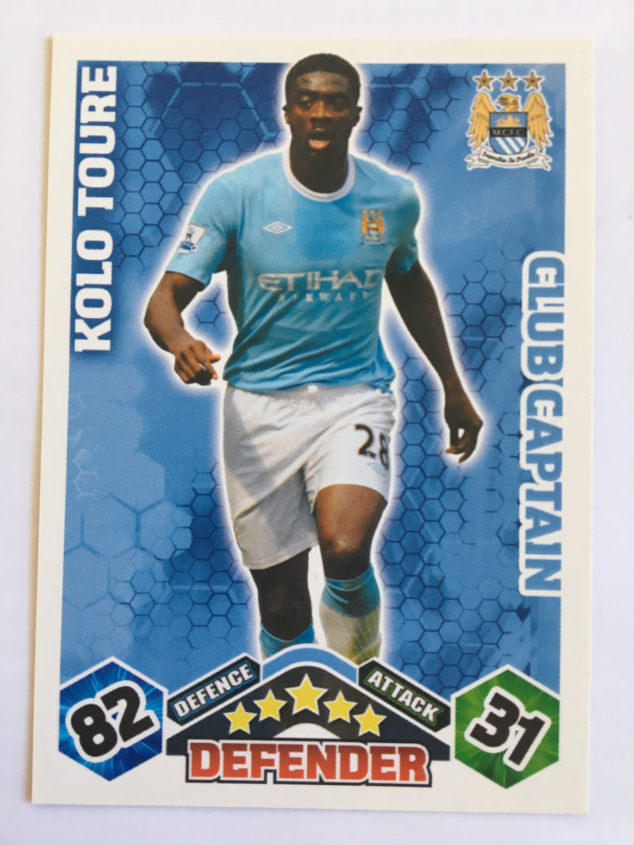 CC084. KOLO TOURE - MANCHESTER CITY - CLUB CAPTAIN