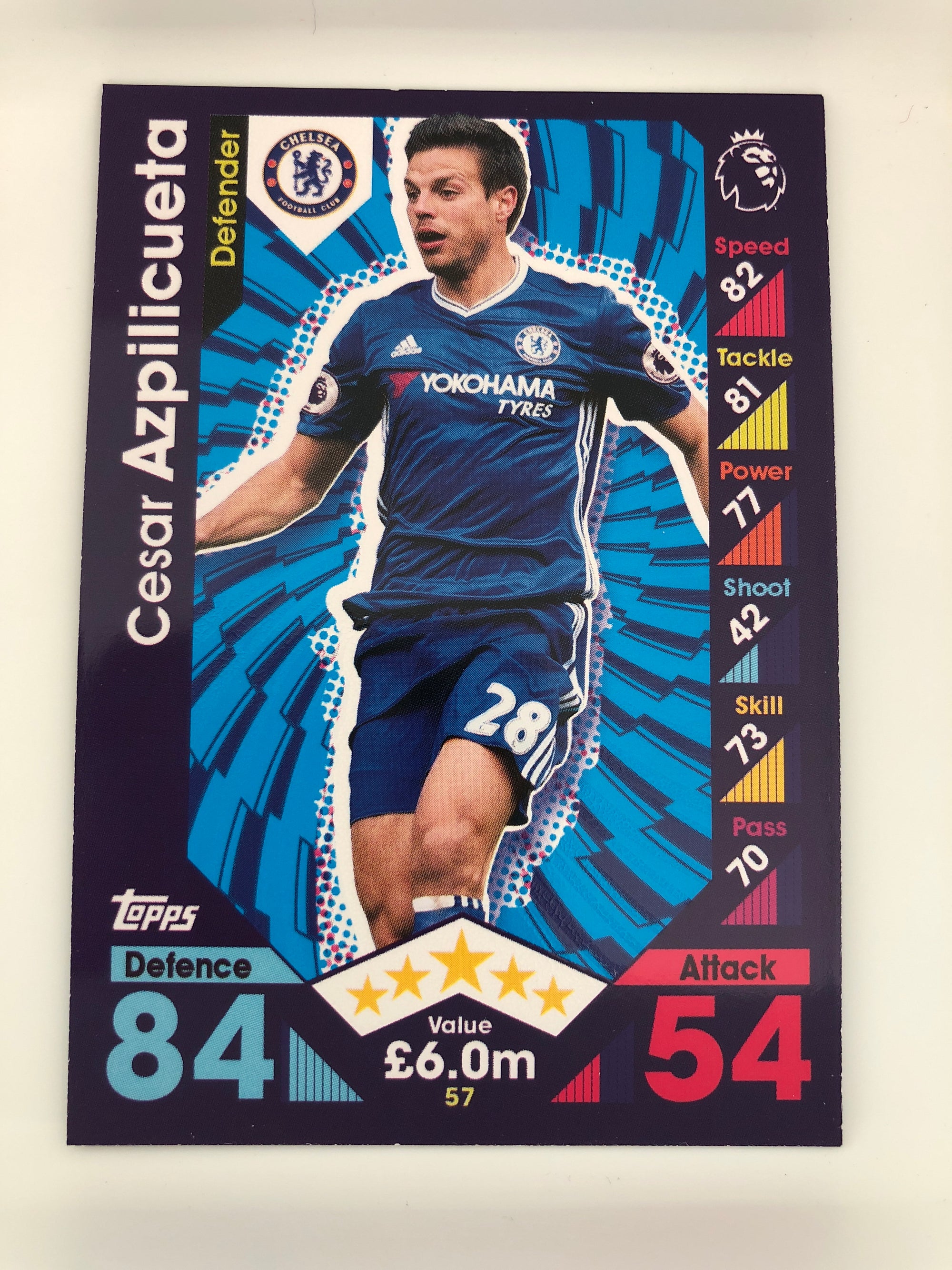 057. CESAR AZPILICUETA - CHELSEA