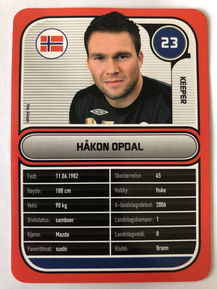 NOR-023. HÅKON OPDAL - LANDSLAGET