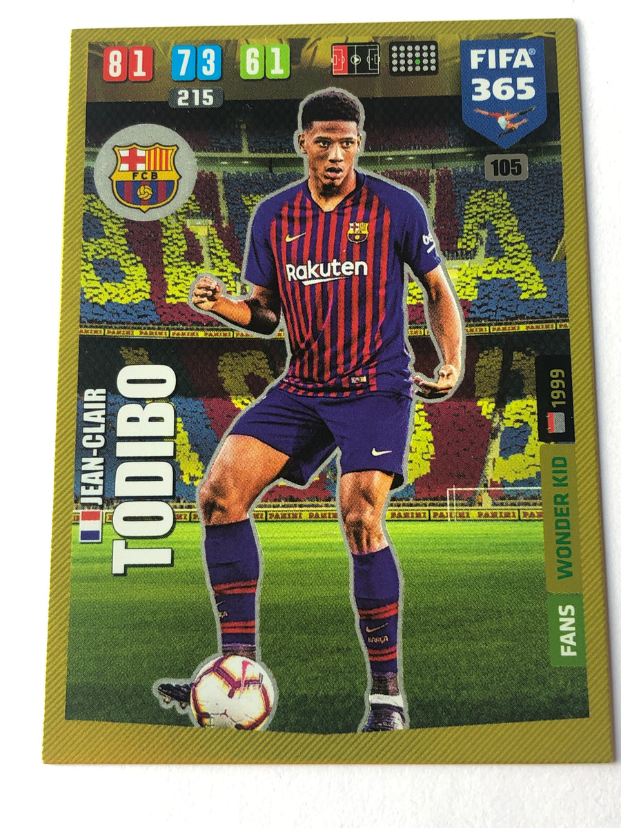 105. JEAN-CLAIR TODIBO - BARCELONA - FANS WONDER KID