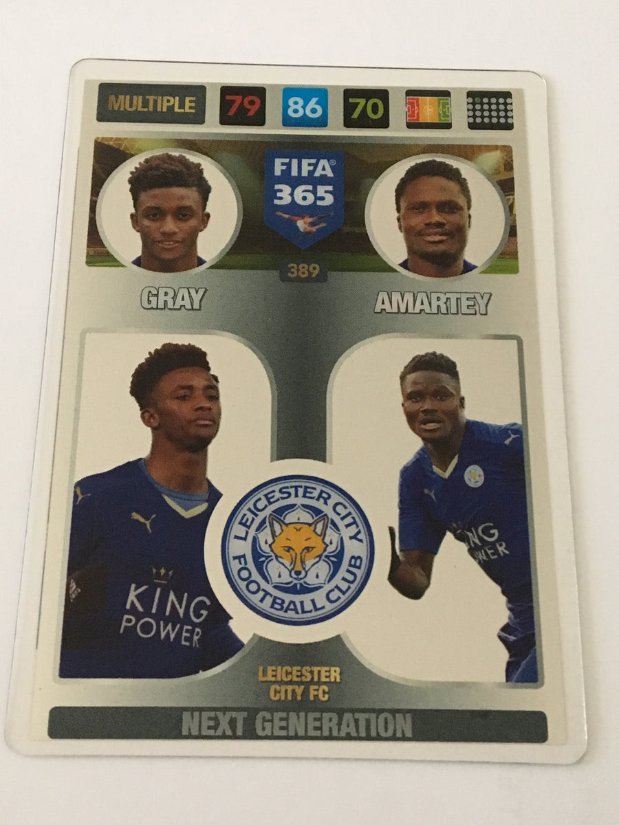 389. LEICESTER CITY FC - GRAY - AMARTEY - MULTIPLE - NEXT GENERATION