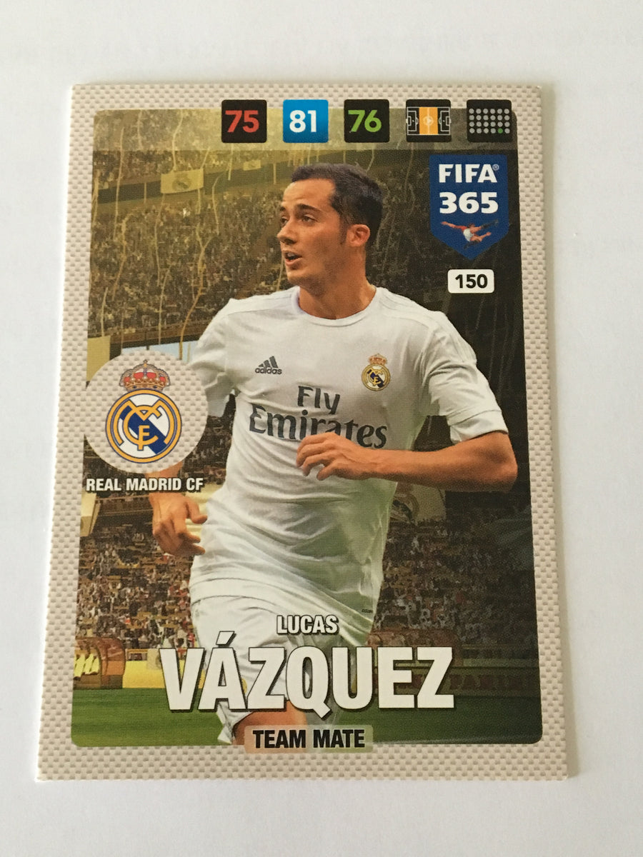 150. LUCAS VÁZQUEZ - REAL MADRID CF - TEAM MATE
