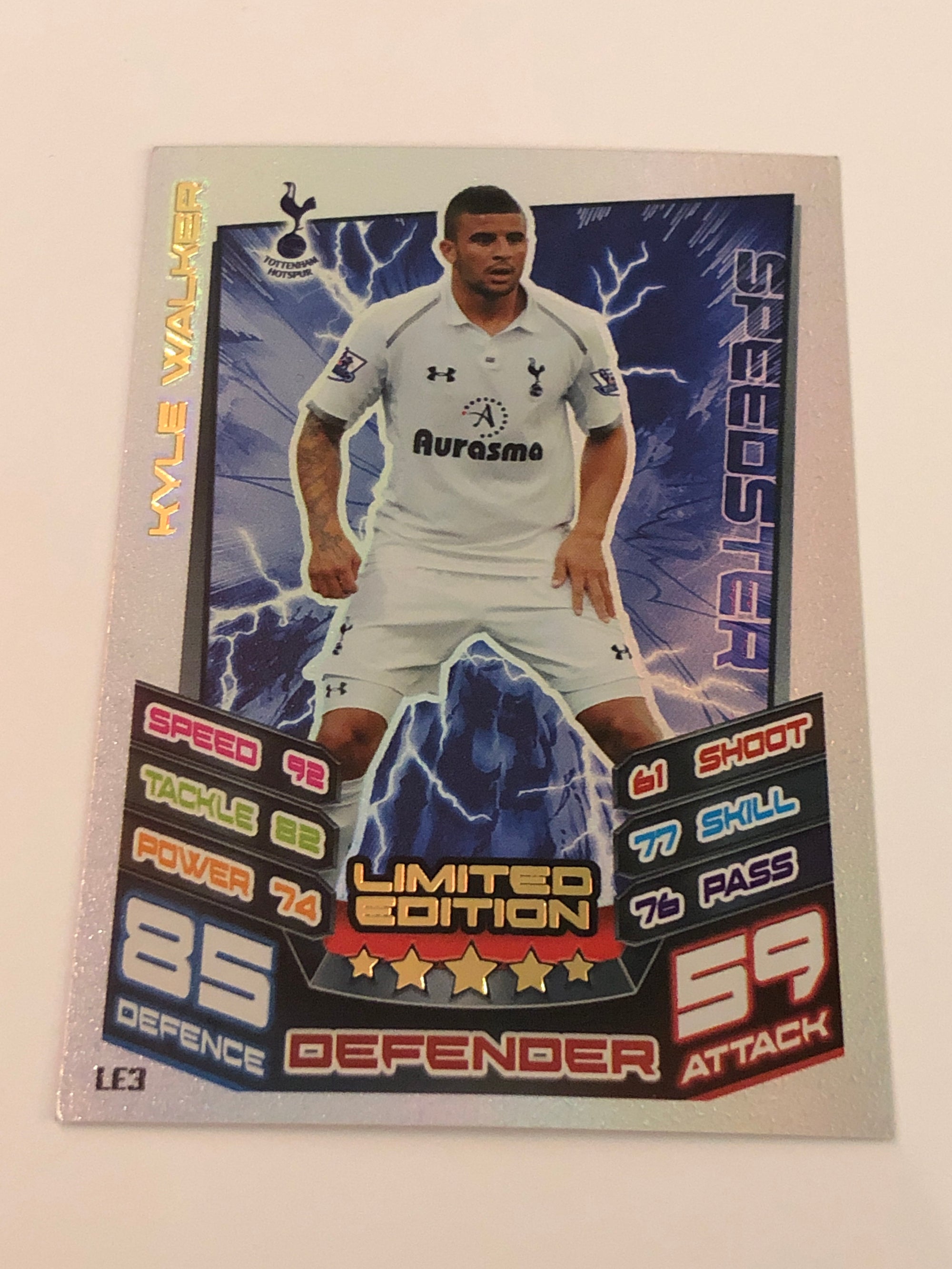 LE003. KYLE WALKER - TOTTENHAM - LIMITED EDITION