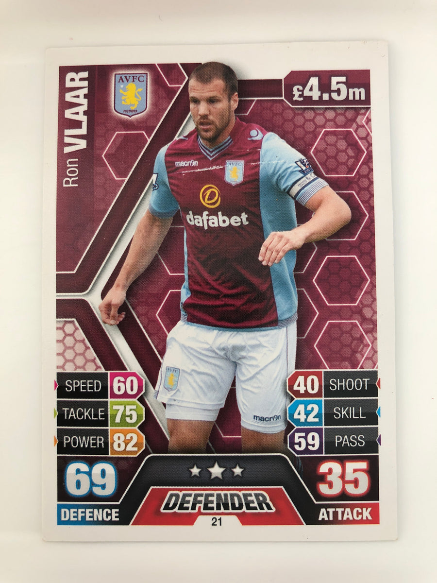 021. RON VLAAR - ASTON VILLA
