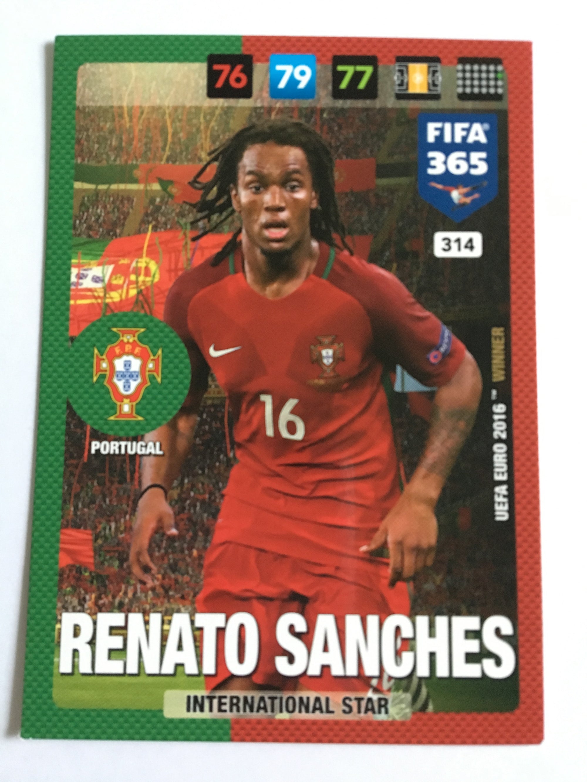 314. RENATO SANCHES - PORTUGAL - INTERNATIONAL STAR