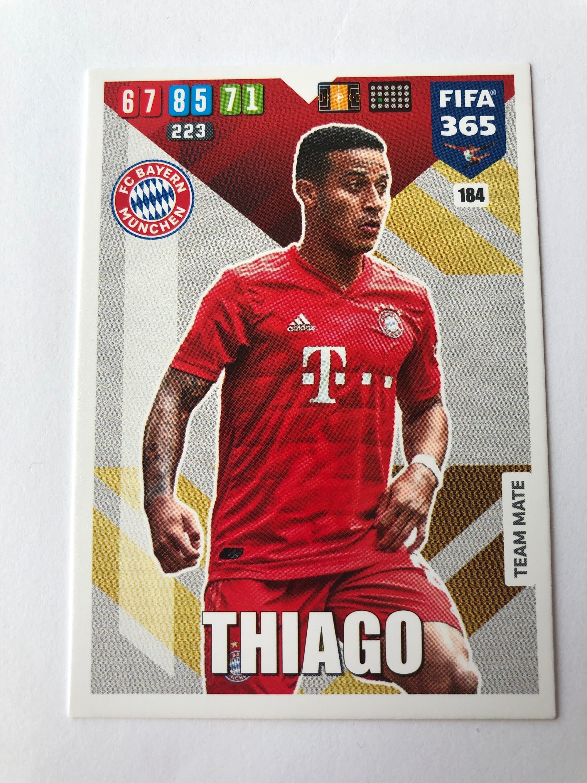 184. THIAGO - BAYERN MÜNCHEN - TEAM MATE