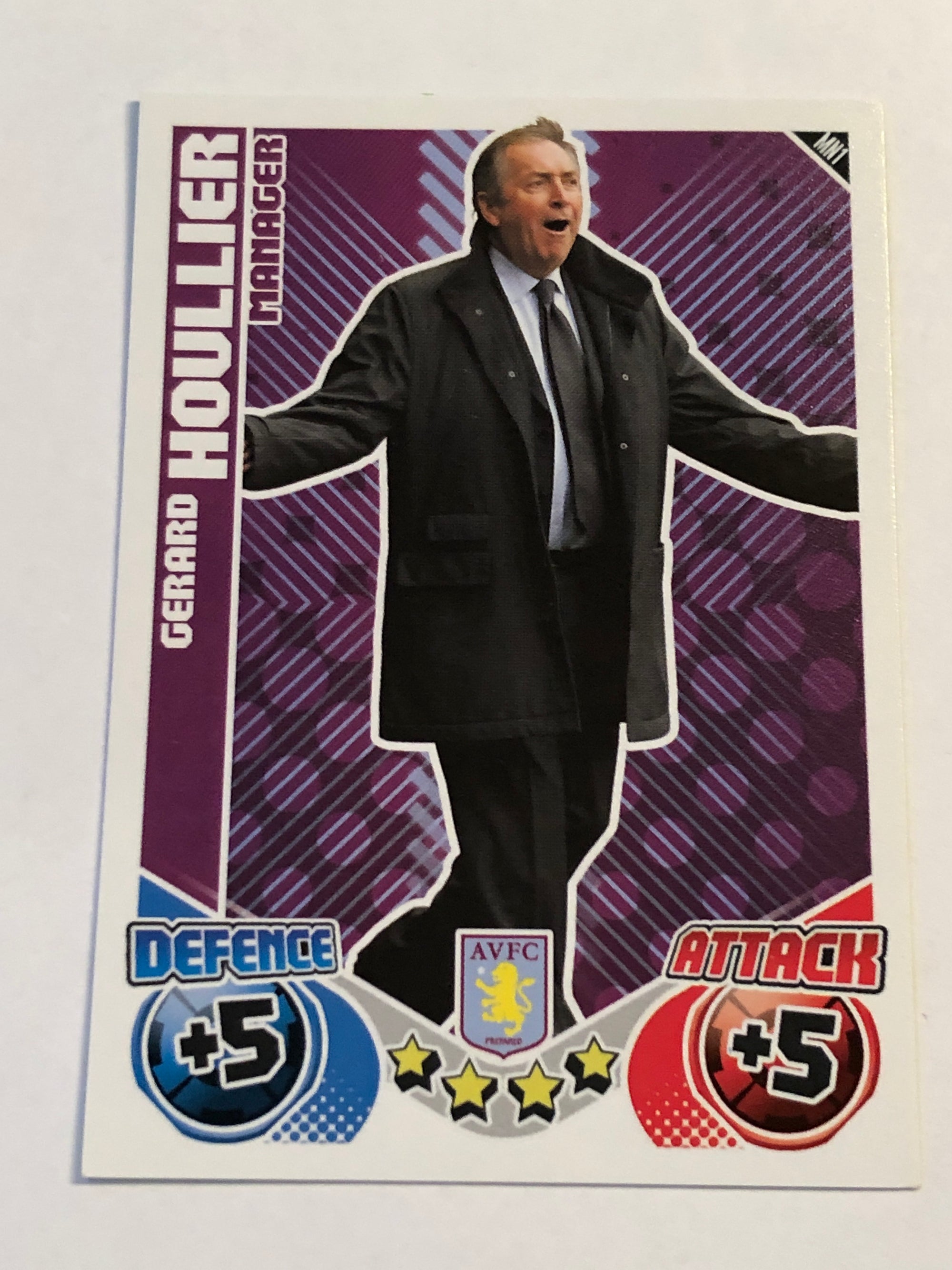 MN1. GERARD HOULLIER - ASTON VILLA