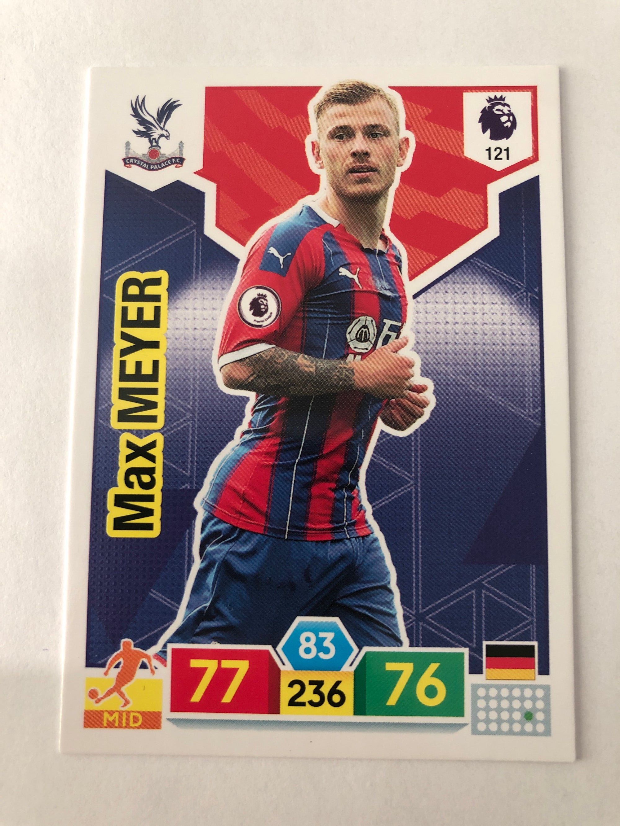 121. MAX MEYER - CRYSTAL PALACE