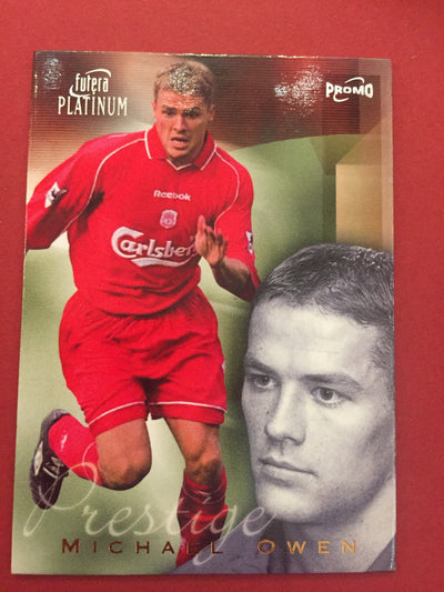 MICHEAL OWEN - FUTERA PLATINIUM PRESTIGE 2001 #400