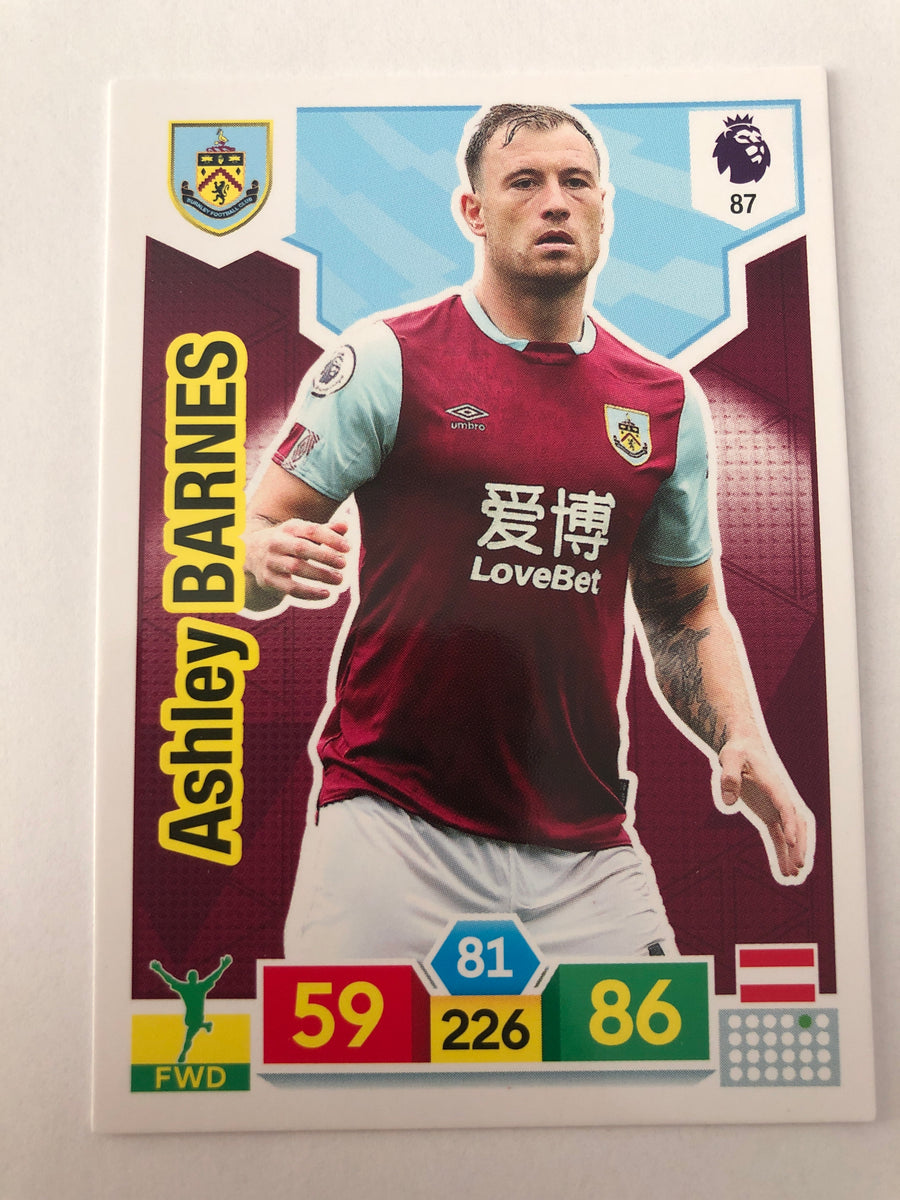 087. ASHLEY BARNES - BURNLEY