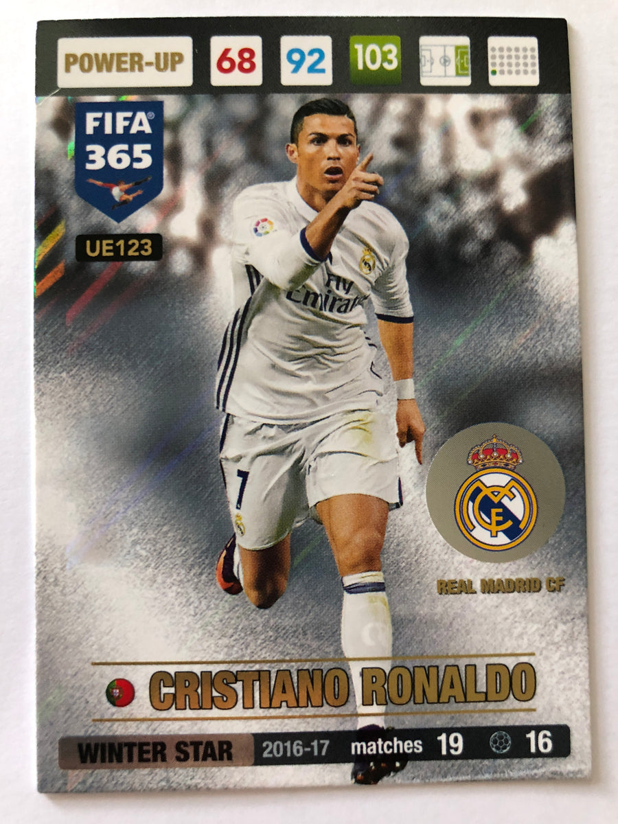 UE123 - CRISTIANO RONALDO - REAL MADRID CF - POWER-UP - WINTER STAR