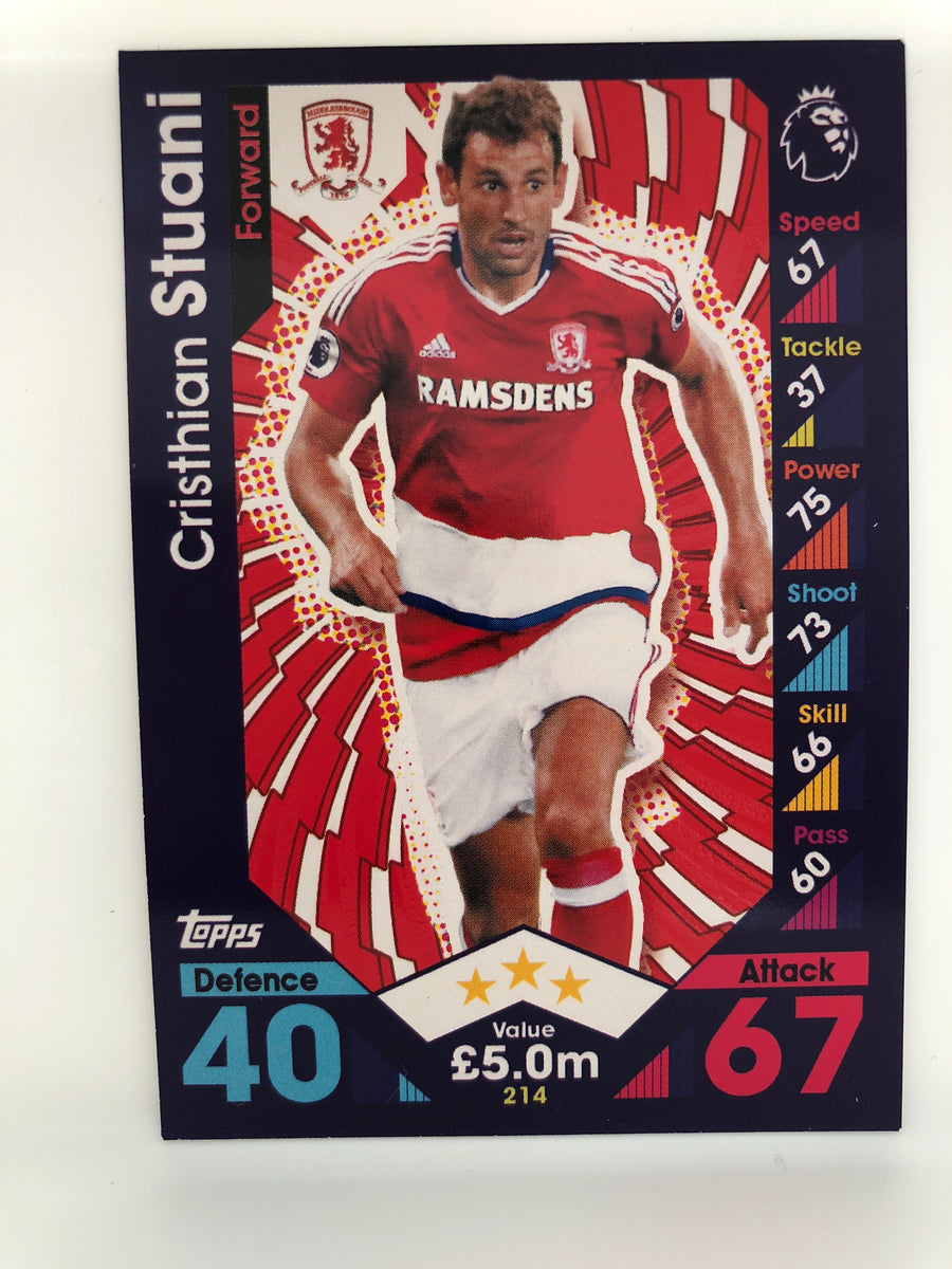 214. CRISTHIAN STANI - MIDDLESBROUGH