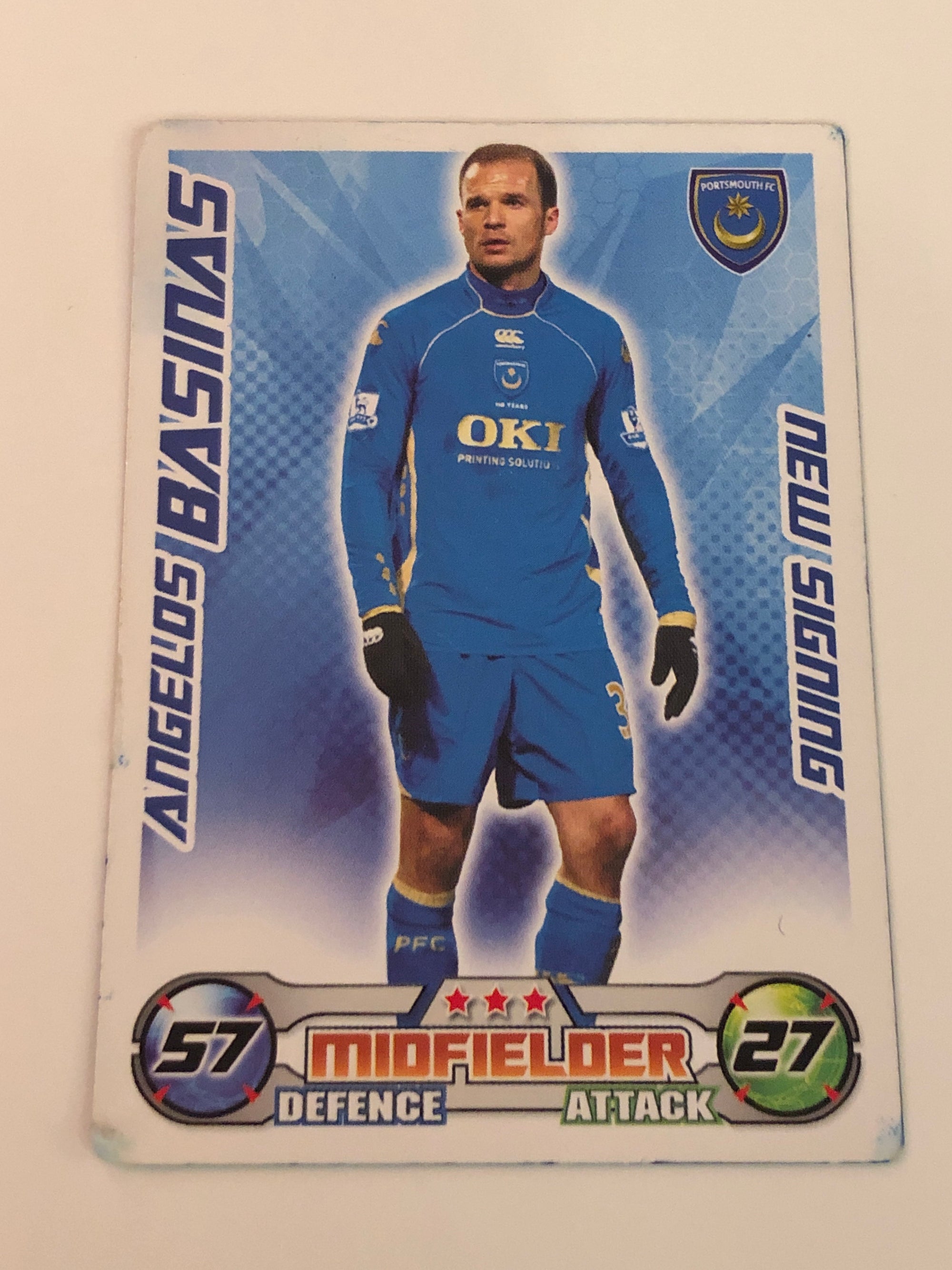 EX-HTH-019 - ANGELOS BASINAS - PORTSMOUTH - NEW SIGNING