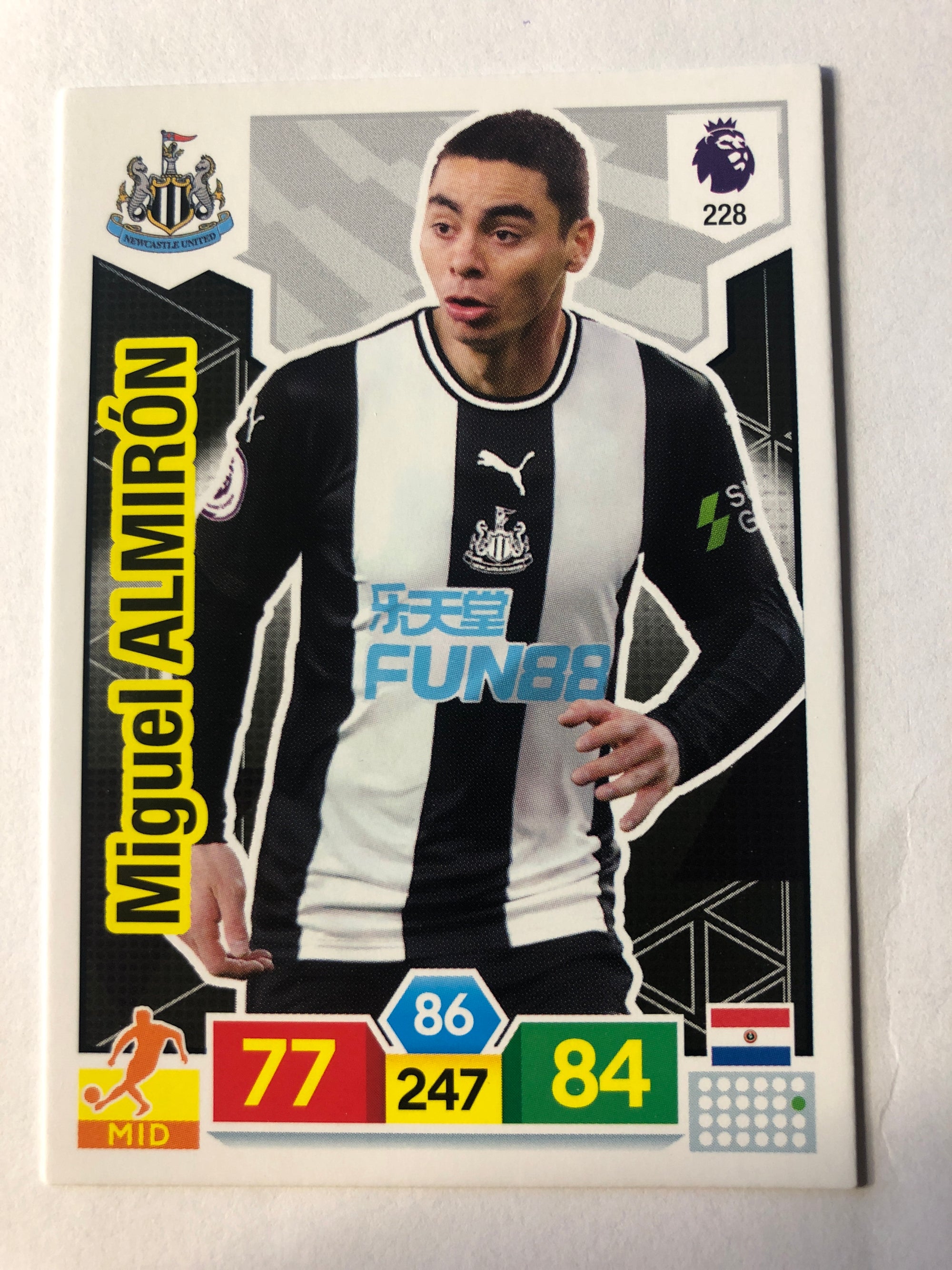 228. MIGUEL ALMIRON - NEWCASTLE UNITED