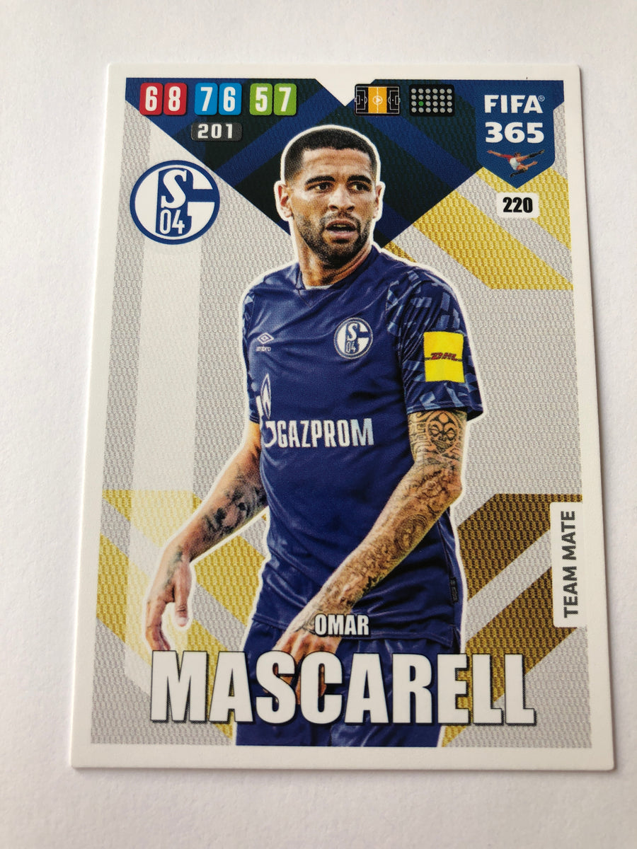 220. OMAR MASCARELL - SCHALKE 04 - TEAM MATE