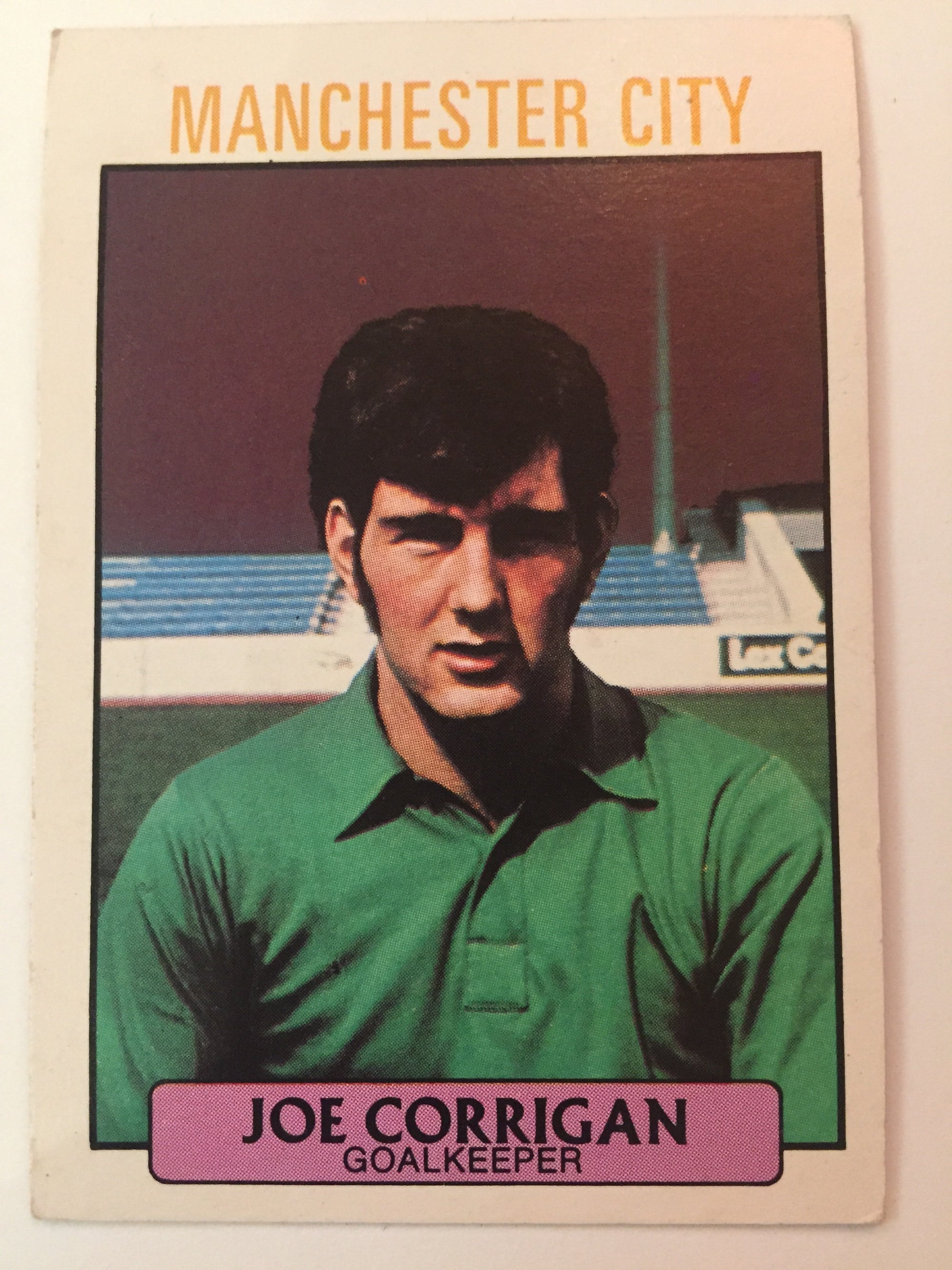 079. JOE CORRIGAN - MANCHESTER CITY