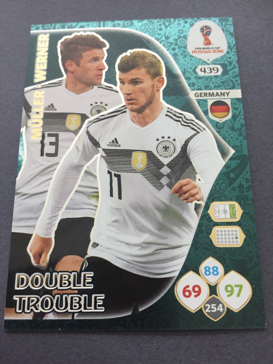 439. MULLER-WERNER - GERMANY - DOUBLE TROUBLE