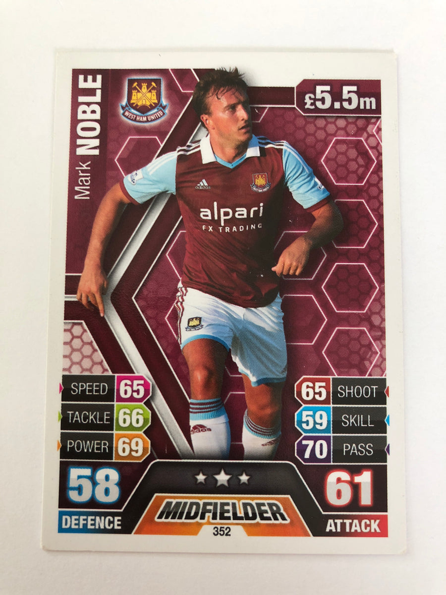 352. MARK NOBLE - WEST HAM UNITED