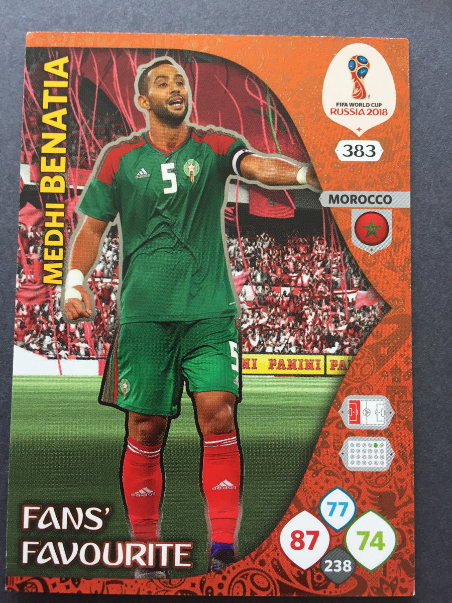 383. MEDHI BENATIA - MAROCCO - FANS FAVOURITE