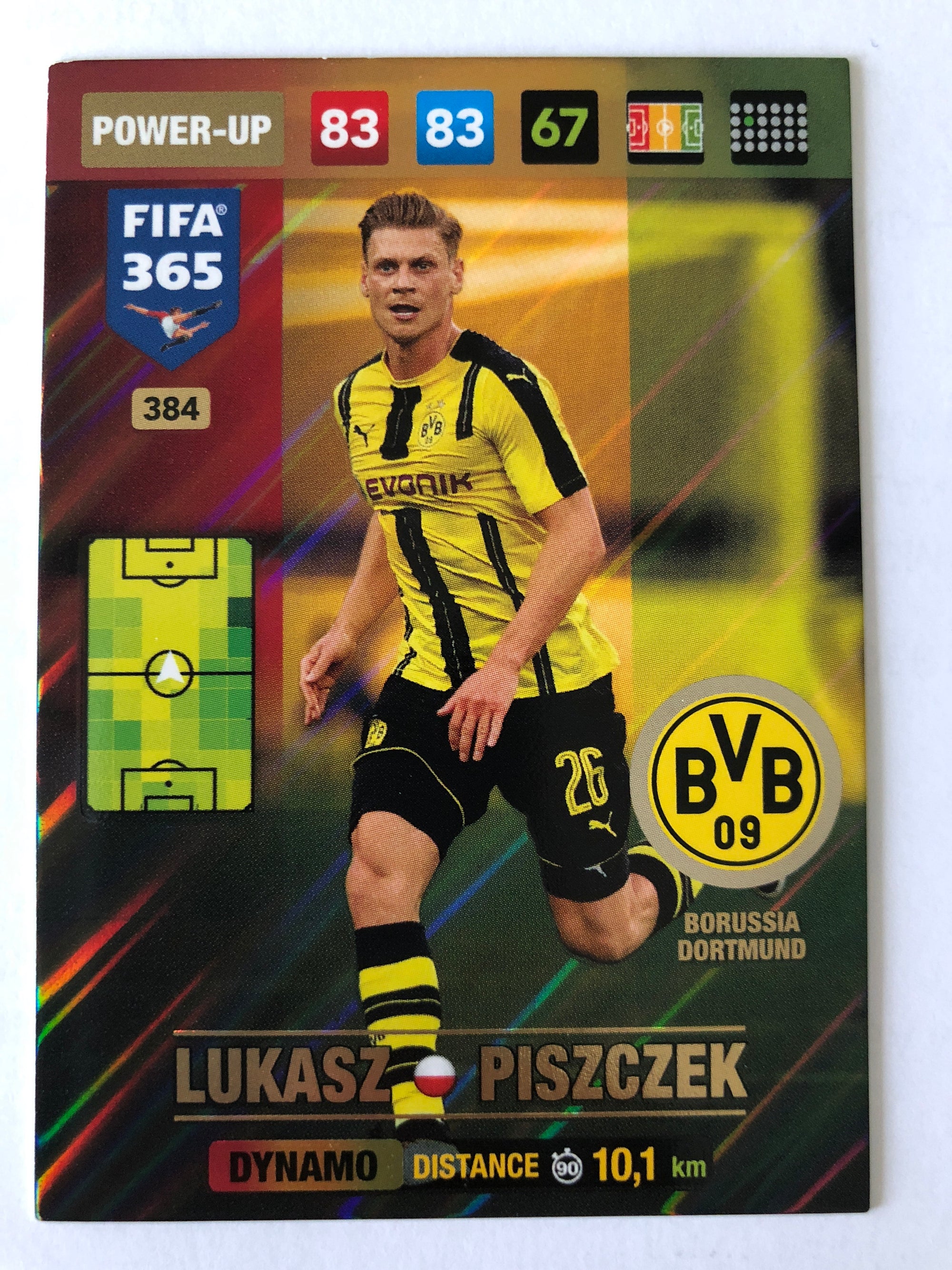384. LUKASZ PISZCEK - BORUSSIA DORTMUND - POWER-UP - DYNAMO