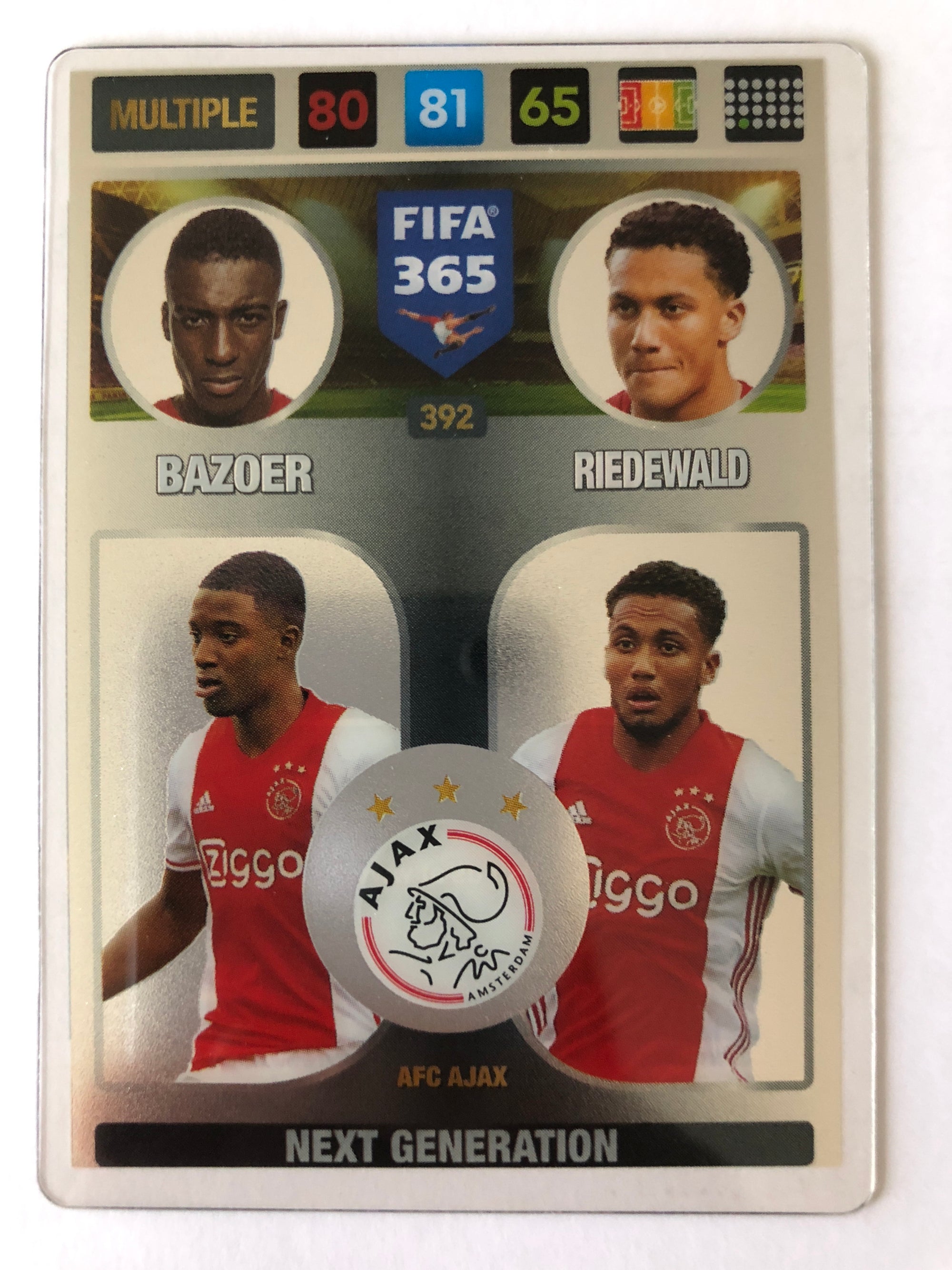 392. AFC AJAX - BAZOER - RIEDEWALD - MULTIPLE - NEXT GENERATION