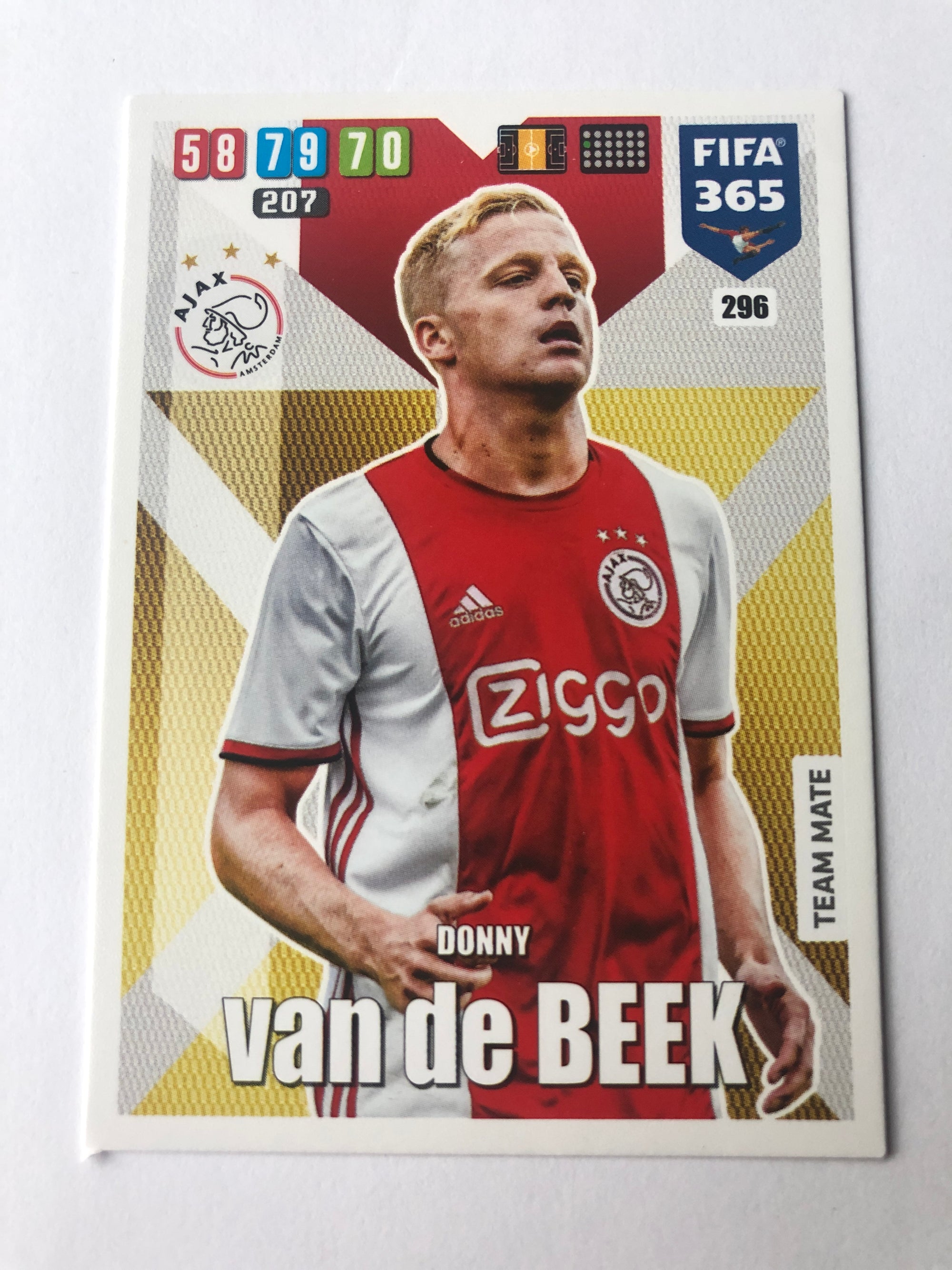 296. DONNY VAN DE BEEK - AJAX - TEAM MATE