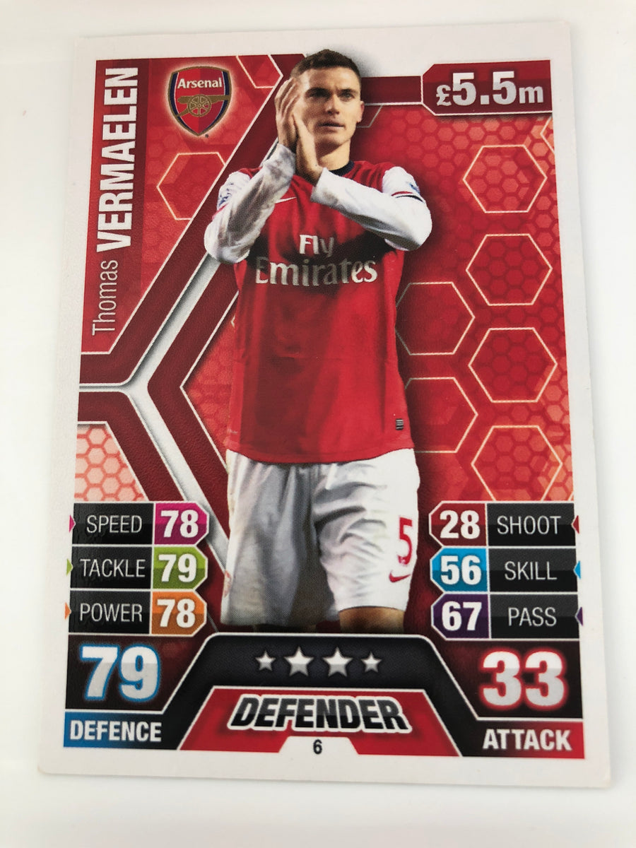 006. THOMAS VERMAELEN - ARSENAL
