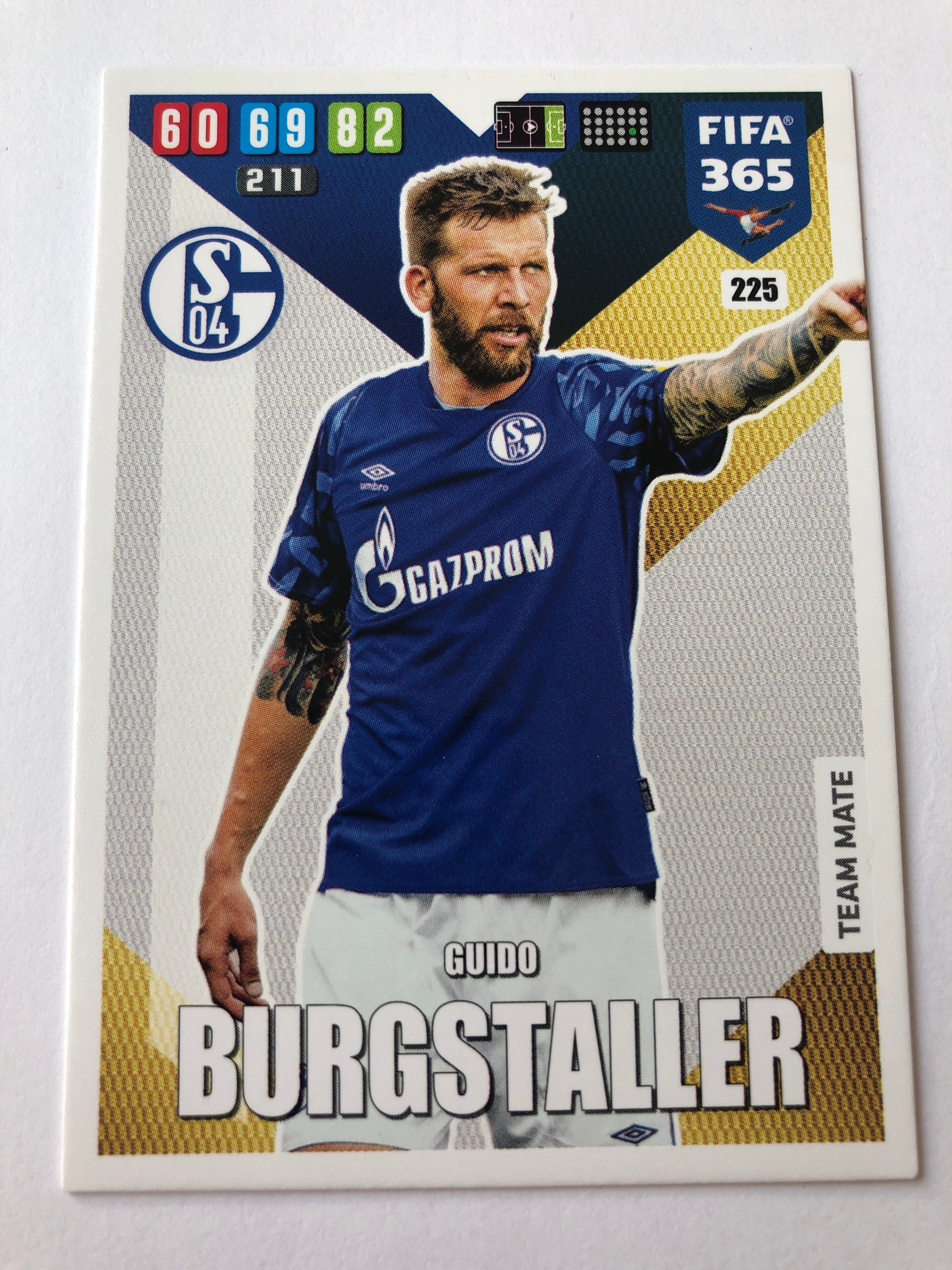 225. GUIDO BURGSTALLER - SCHALKE 04 - TEAM MATE