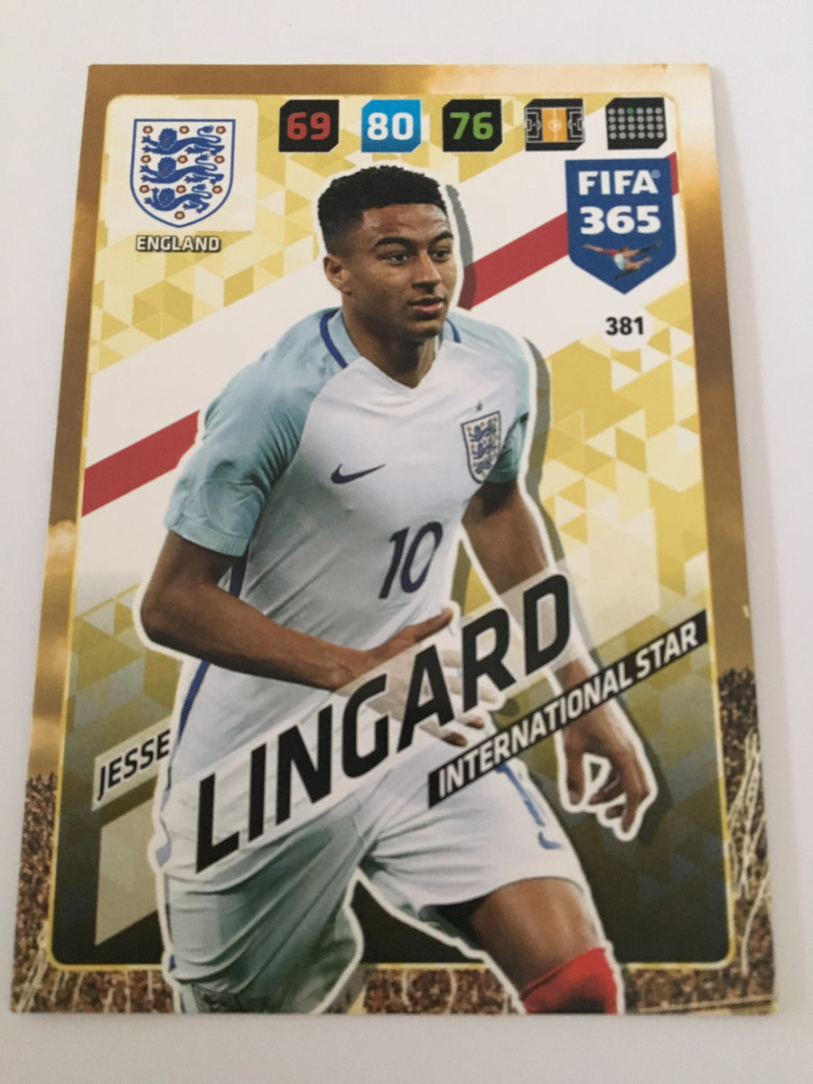 381. JESSE LINGARD - ENGLAND - INTERNATIONAL STAR