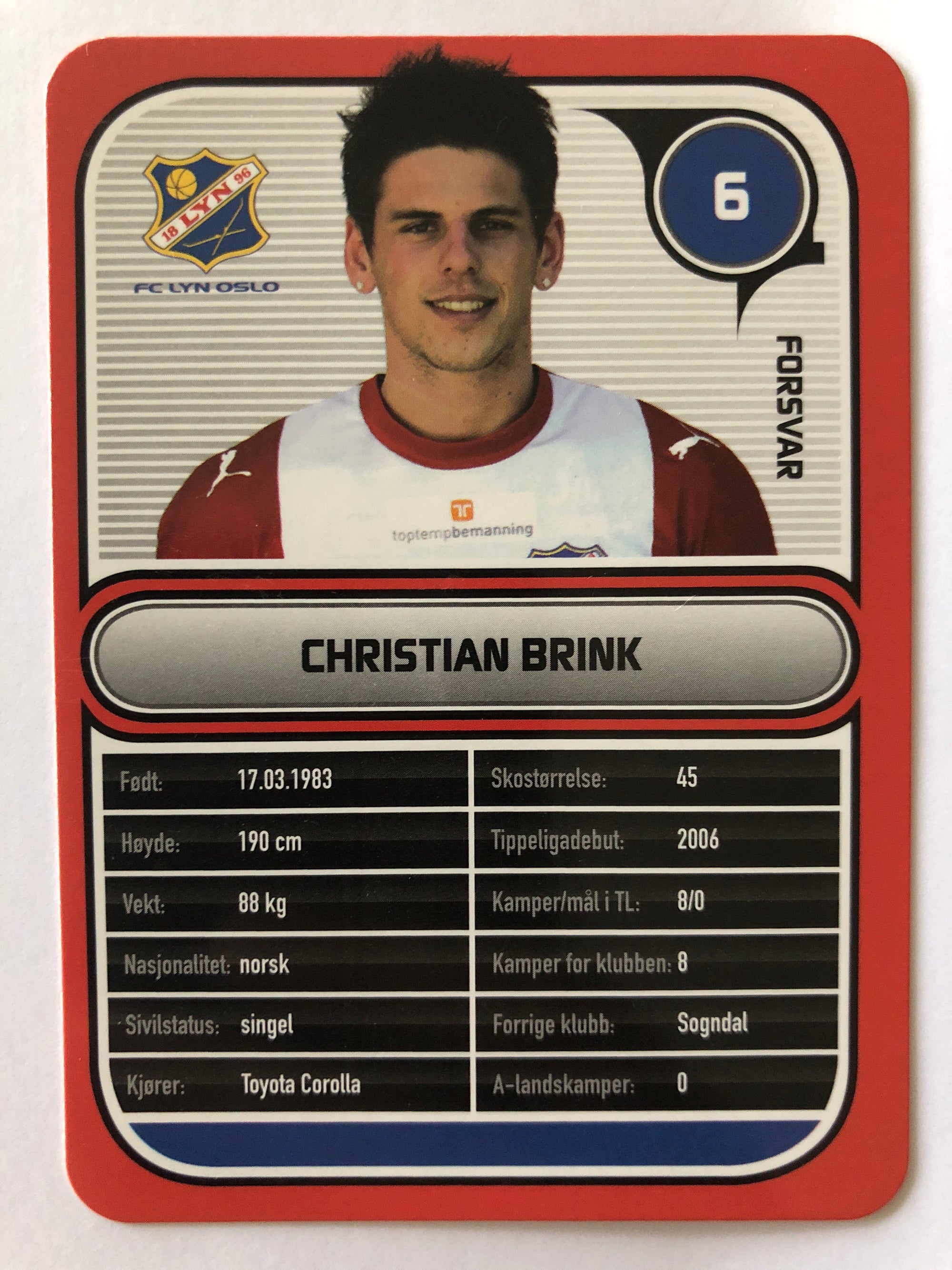 LYN 006. CHRISTIAN BRINK