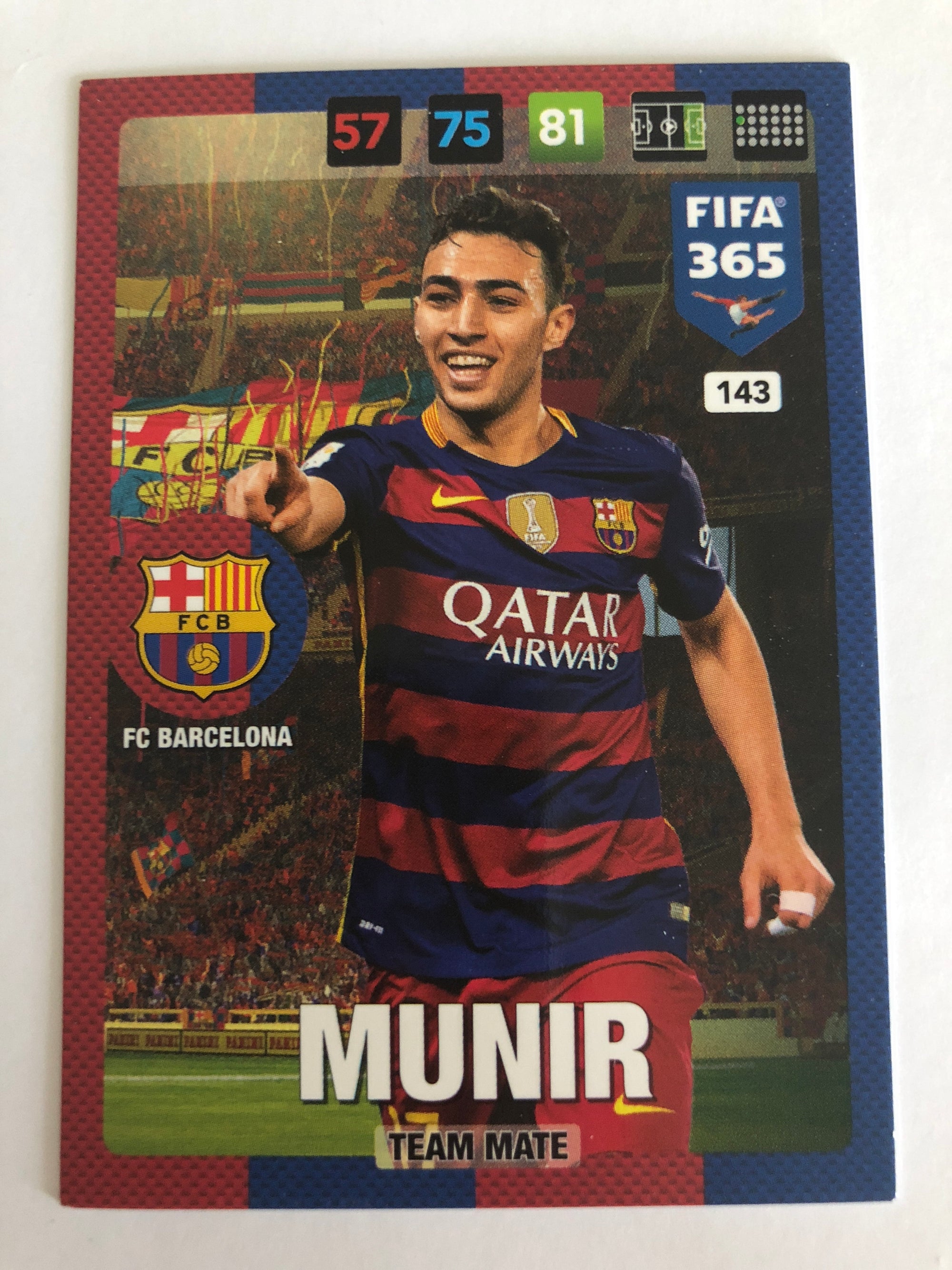 143. MUNIR - FC BARCELONA -TEAM MATE