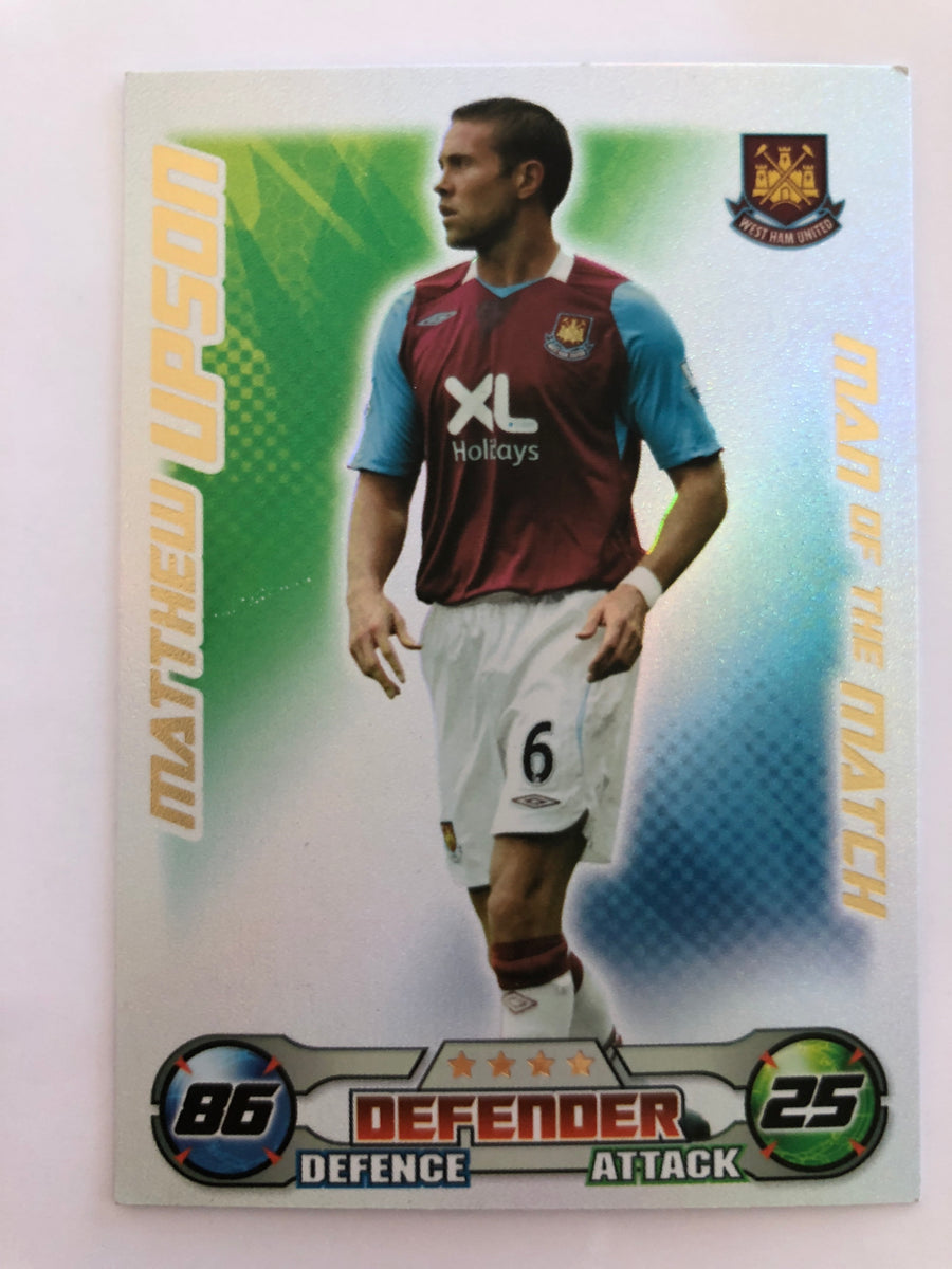 MOM055. MATTHEW UPSON - WEST HAM - MAN OF THE MATCH