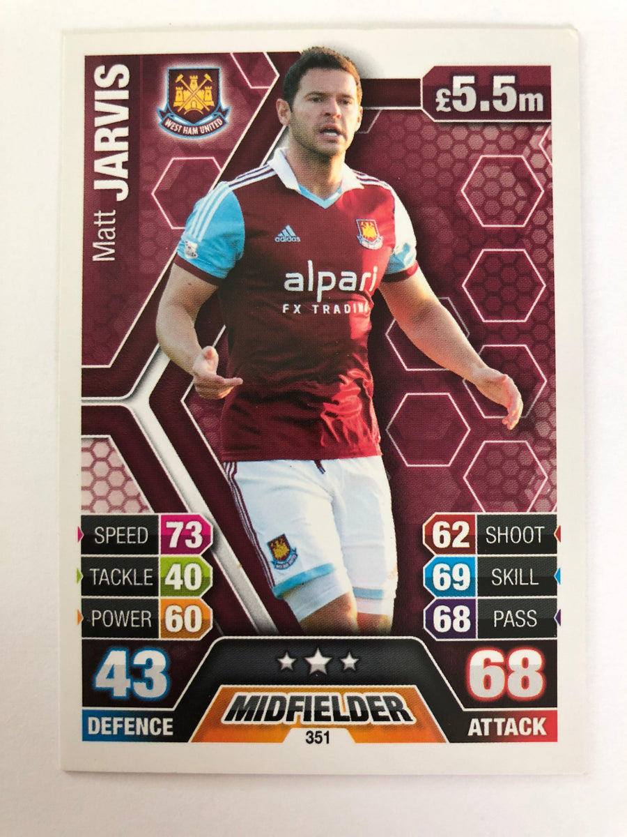 351. MATT JARVIS - WEST HAM UNITED