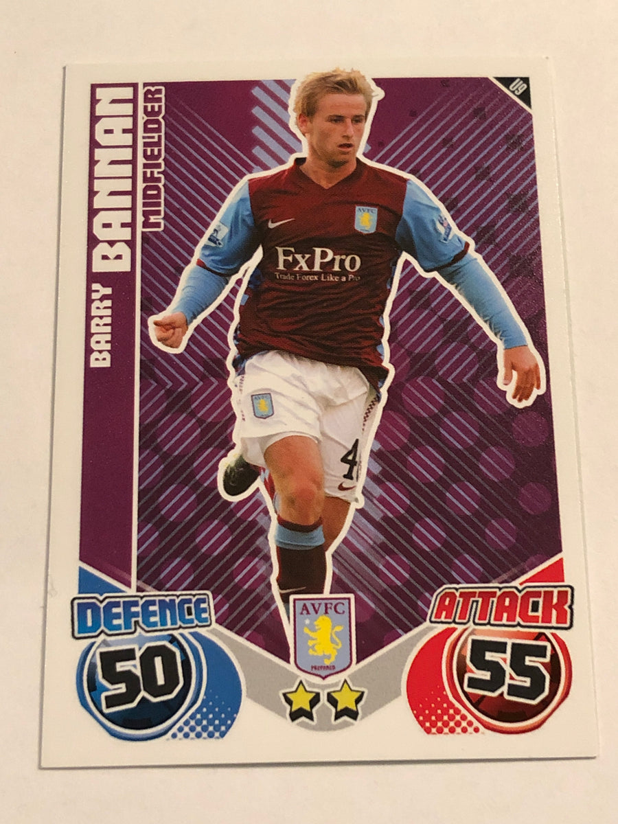 U9. BARRY BANNAN - ASTON VILLA
