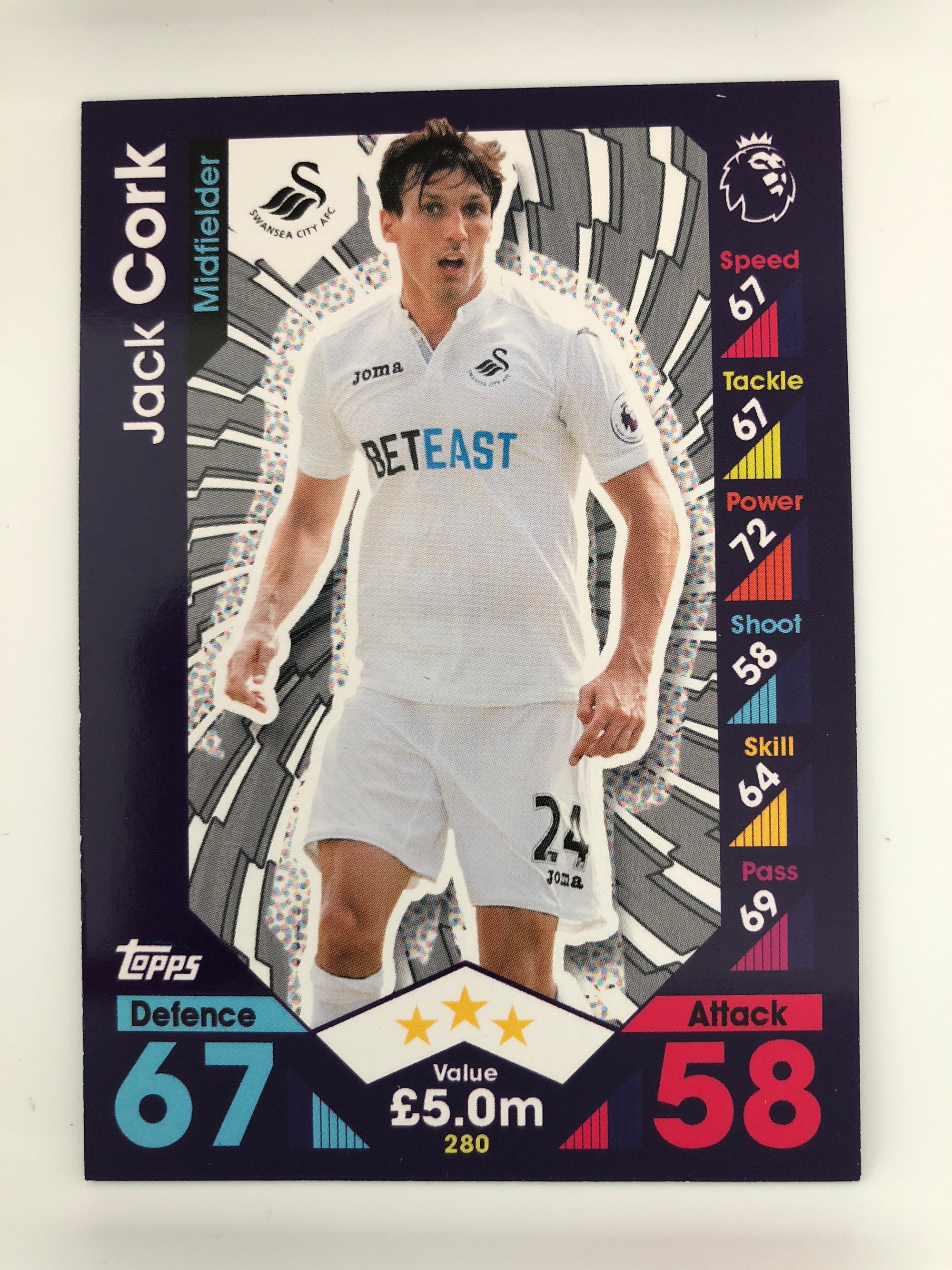 280. JACK CORK - SWANSEA CITY