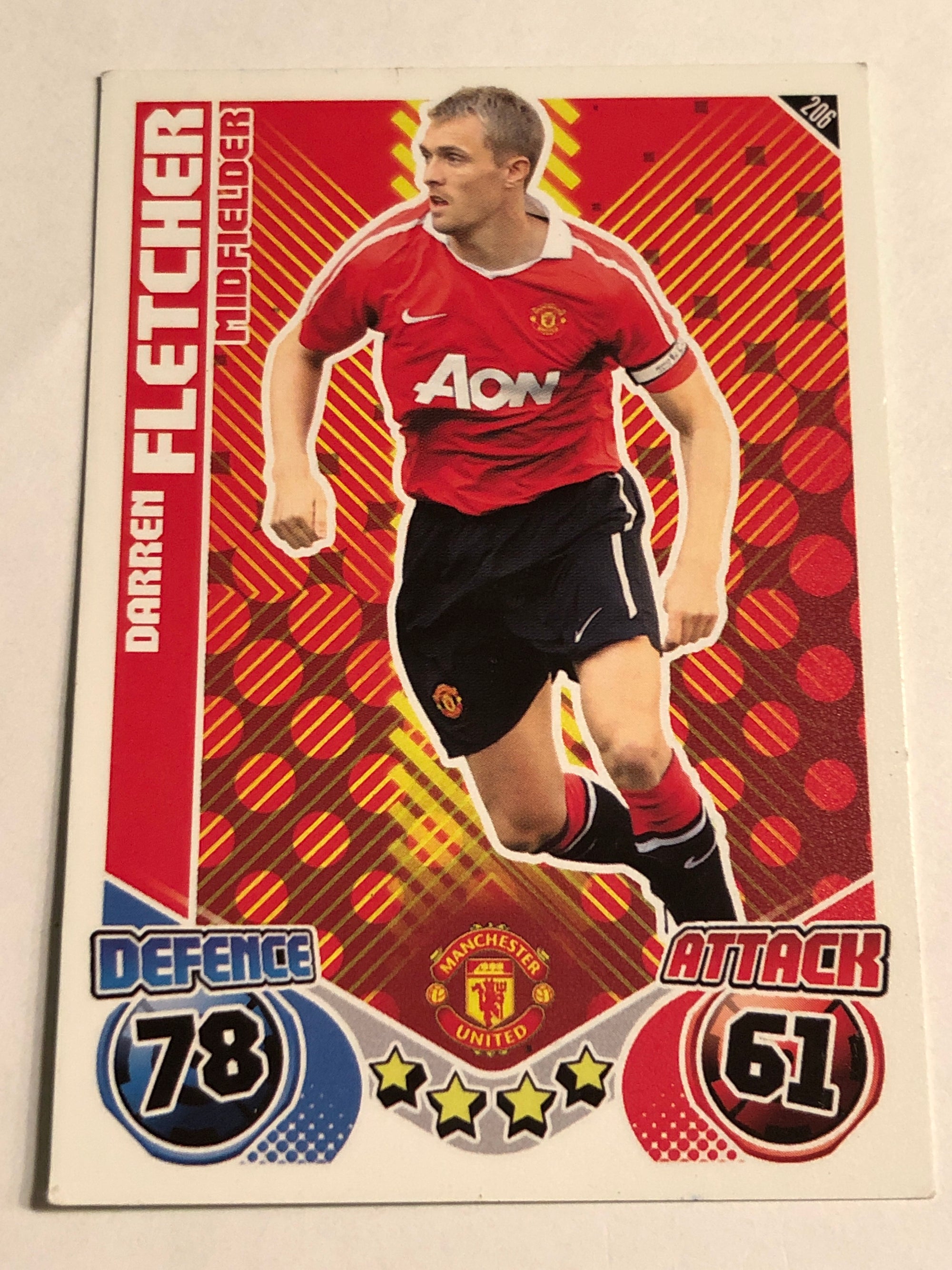 206. DARREN FLETCHER - MANCHESTER UNITED