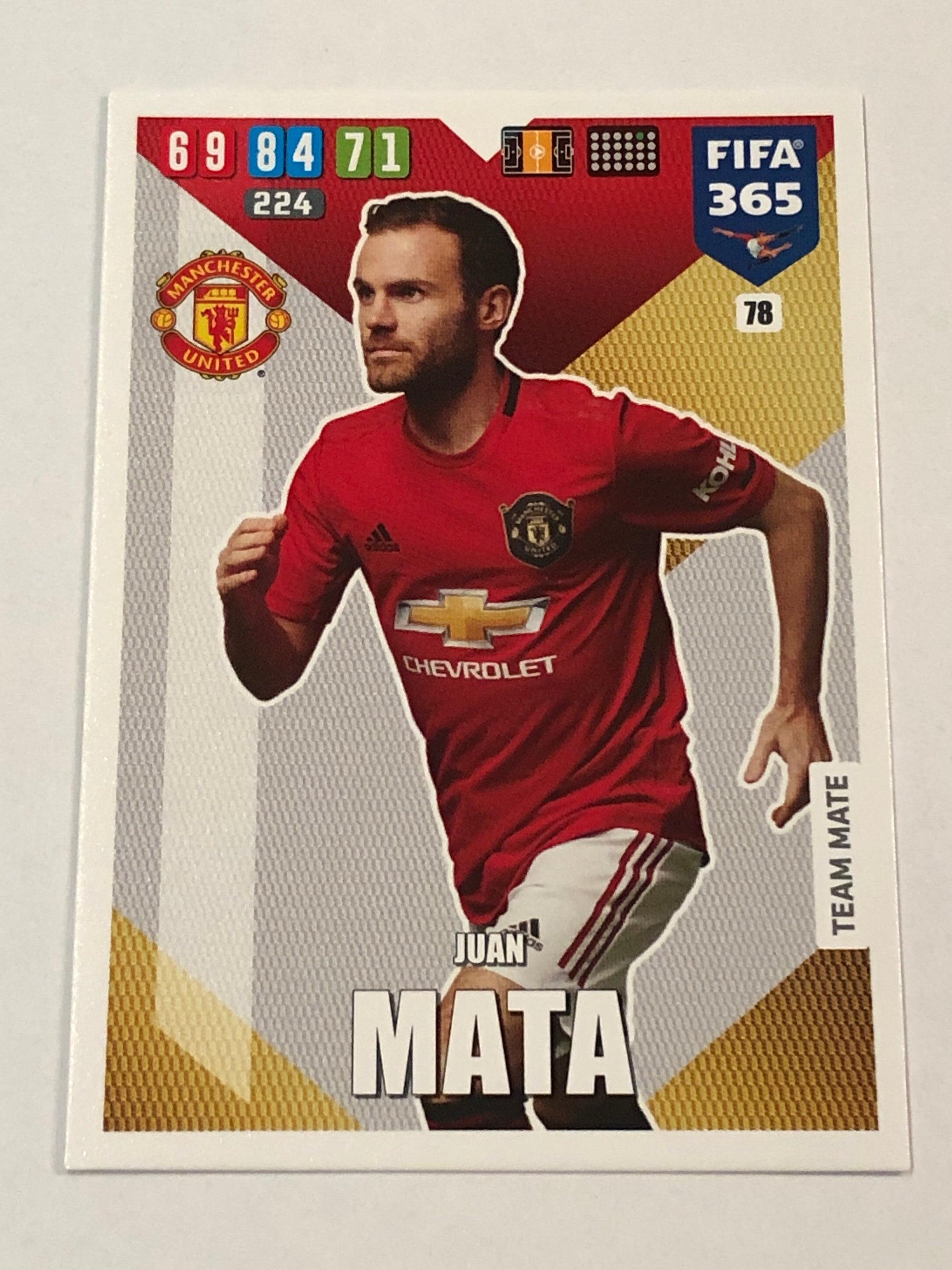 078. JUAN MATA - MANCHESTER UNITED - TEAM MATE