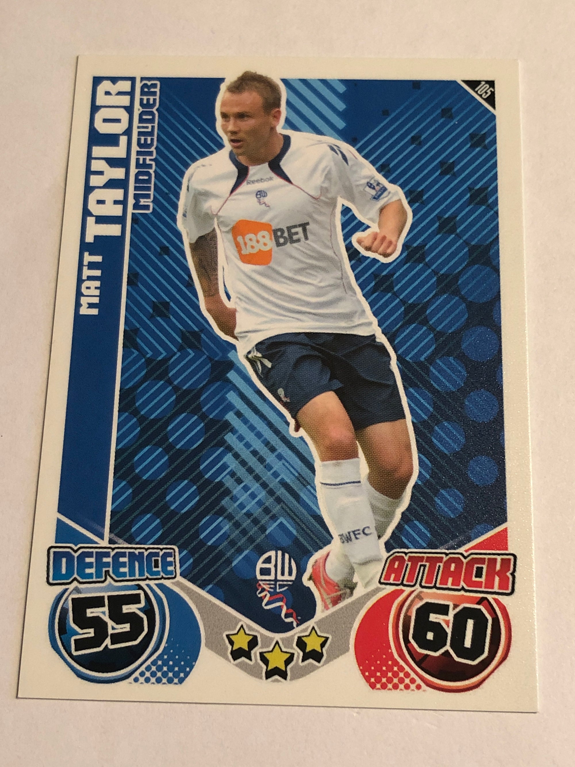105. MATT TAYLOR - BOLTON WANDERERS
