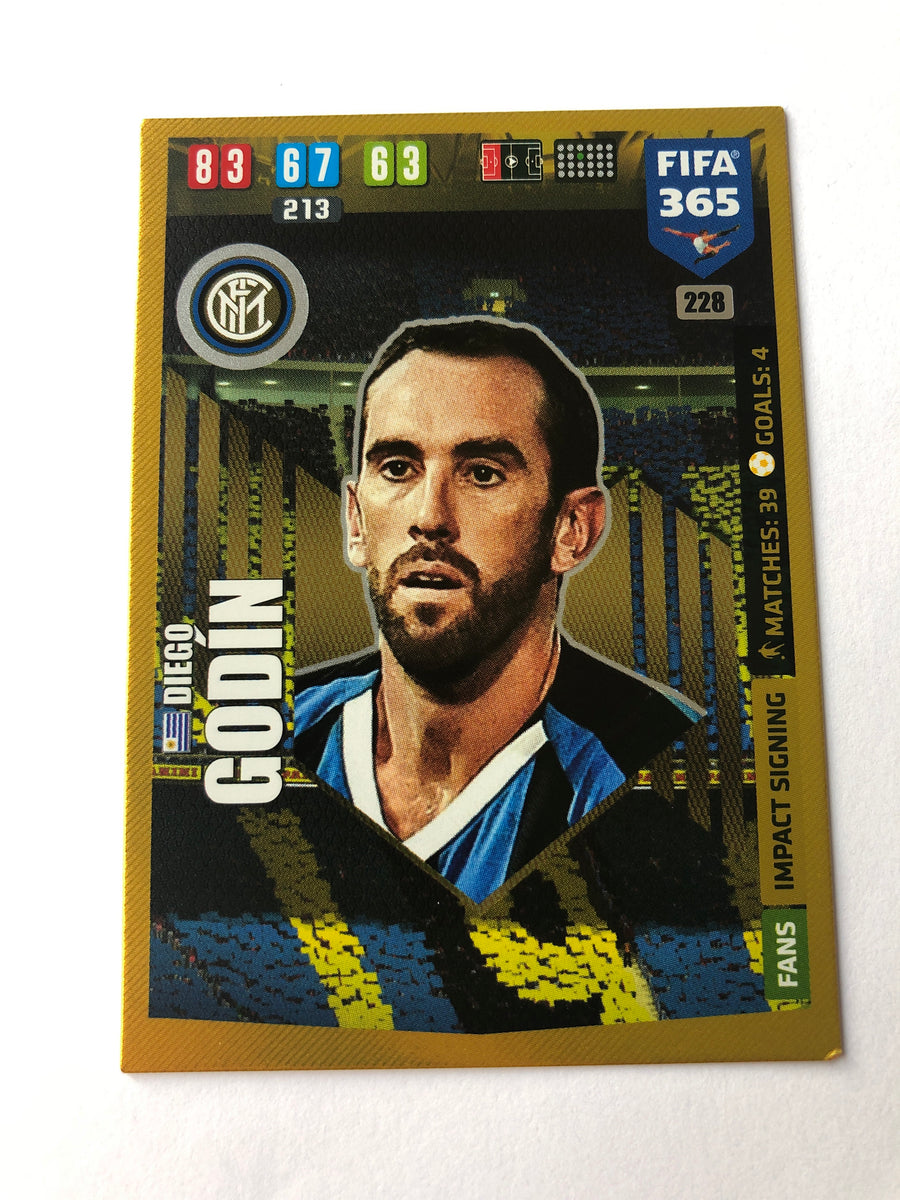 228. DIEGO GODIN - INTER - FANS IMPACT SIGNING