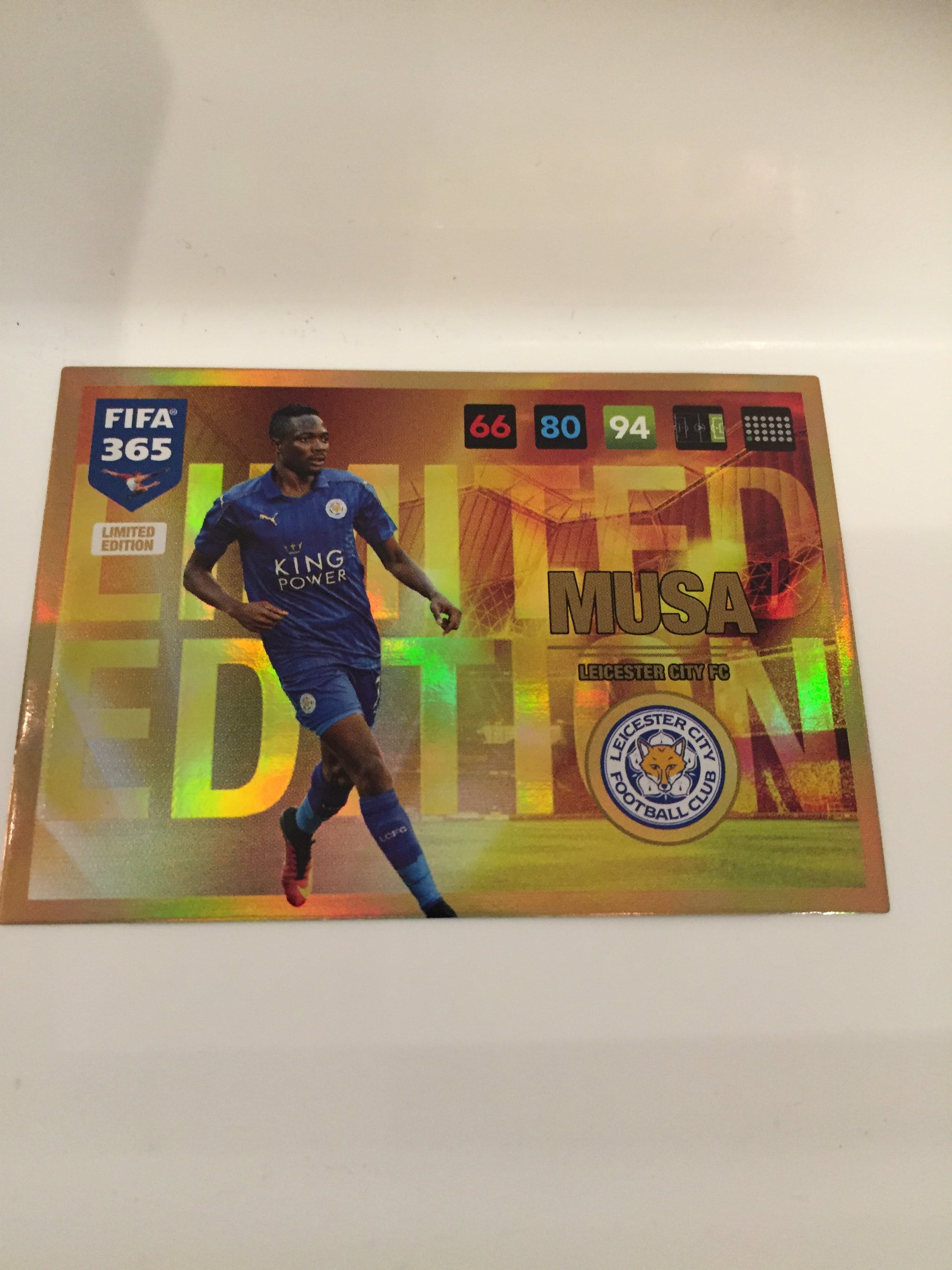 LIMITED EDITION - LEICESTER CITY - MUSA