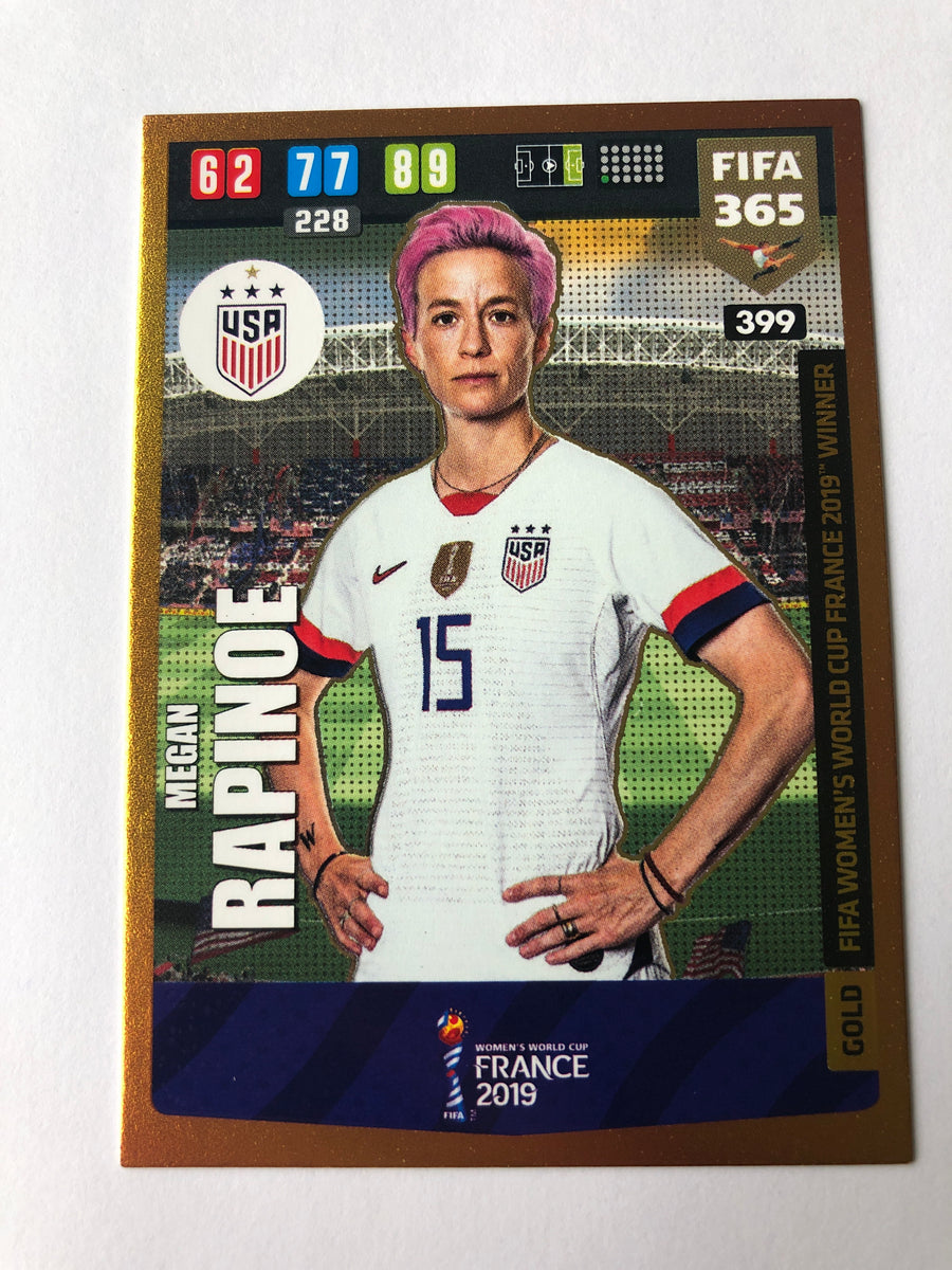 399. MEGAN RAPINOE - USA - GOLD FIFA WOMENS WORLD CUP FRANCE 2019 WINNER